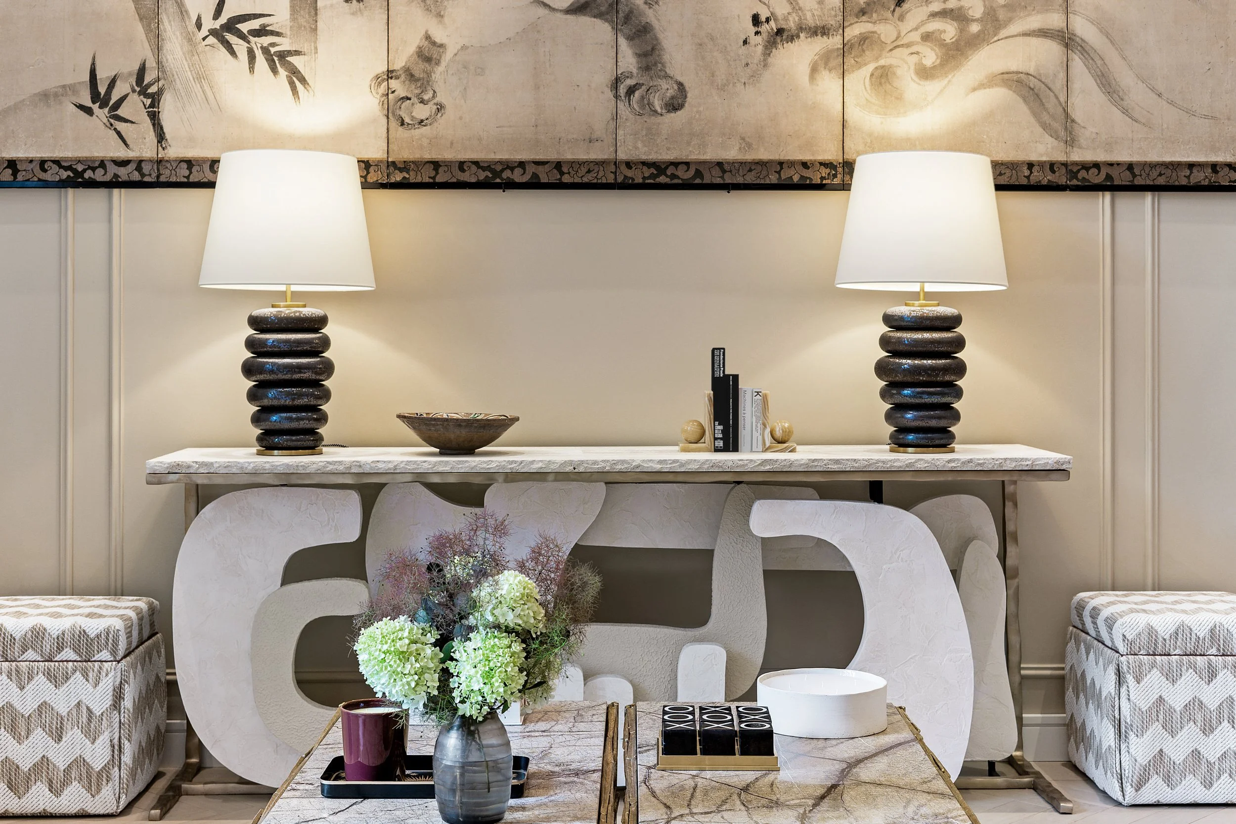 Residence 64_Holland Park Gate_Living Room_console_table.jpg