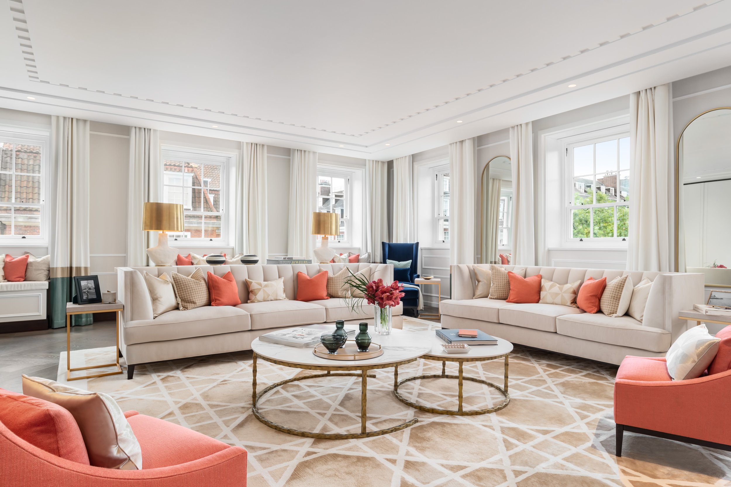 Studio Lodha Vibrant Living Room