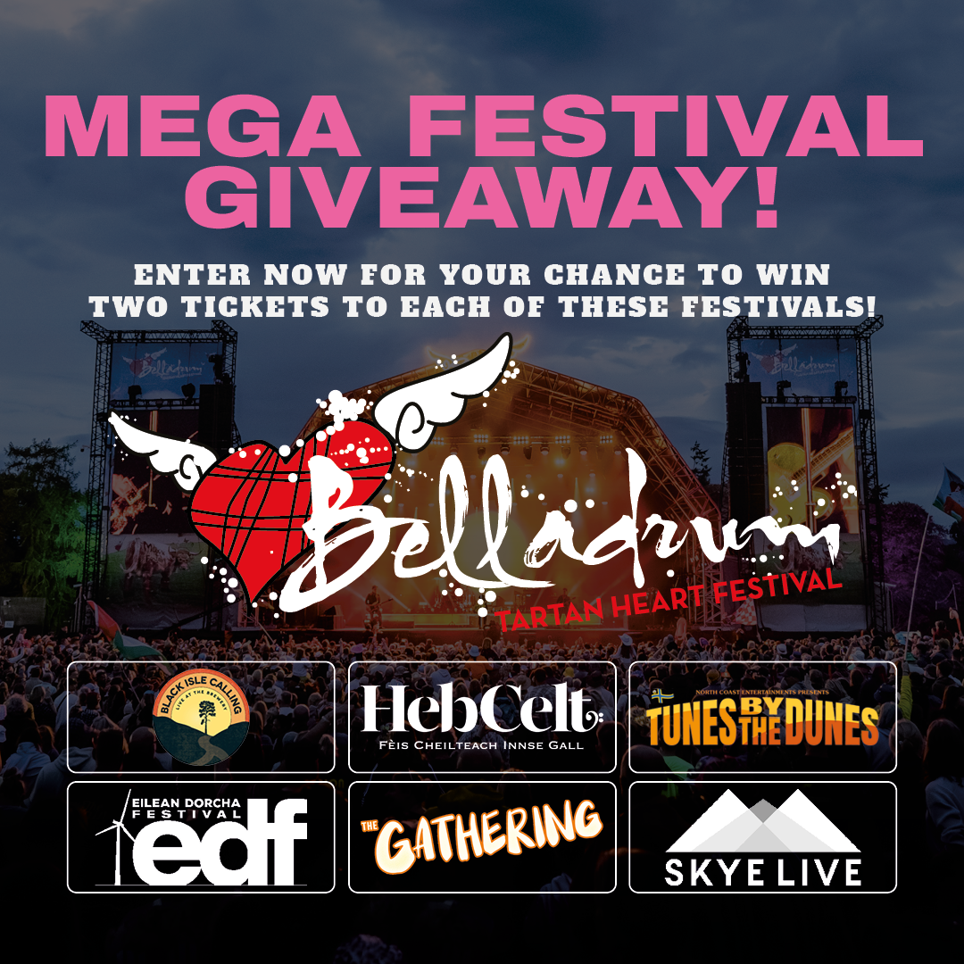 Scotland’s Festivals Come Together for the First-Ever Scottish Festival Mega Giveaway
