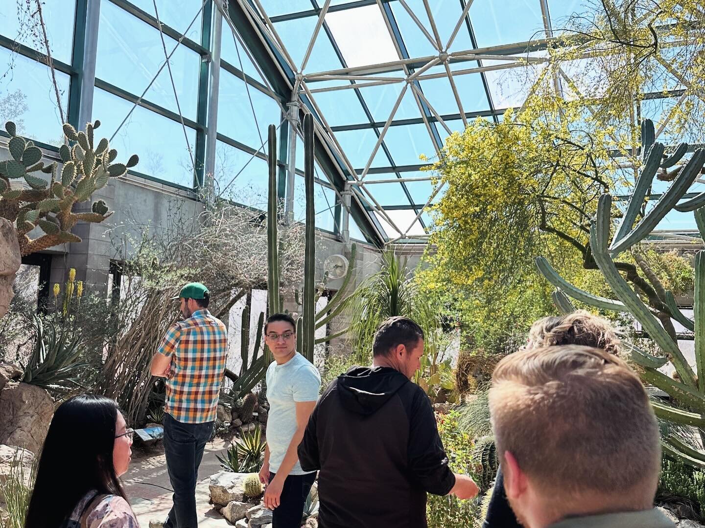 On Friday the team took a quick field trip over to the @abqbiopark to check out an interesting project that @consensus_planning invited us to collaborate on. The new performance space will be larger and provide views to the existing wetland. The syst
