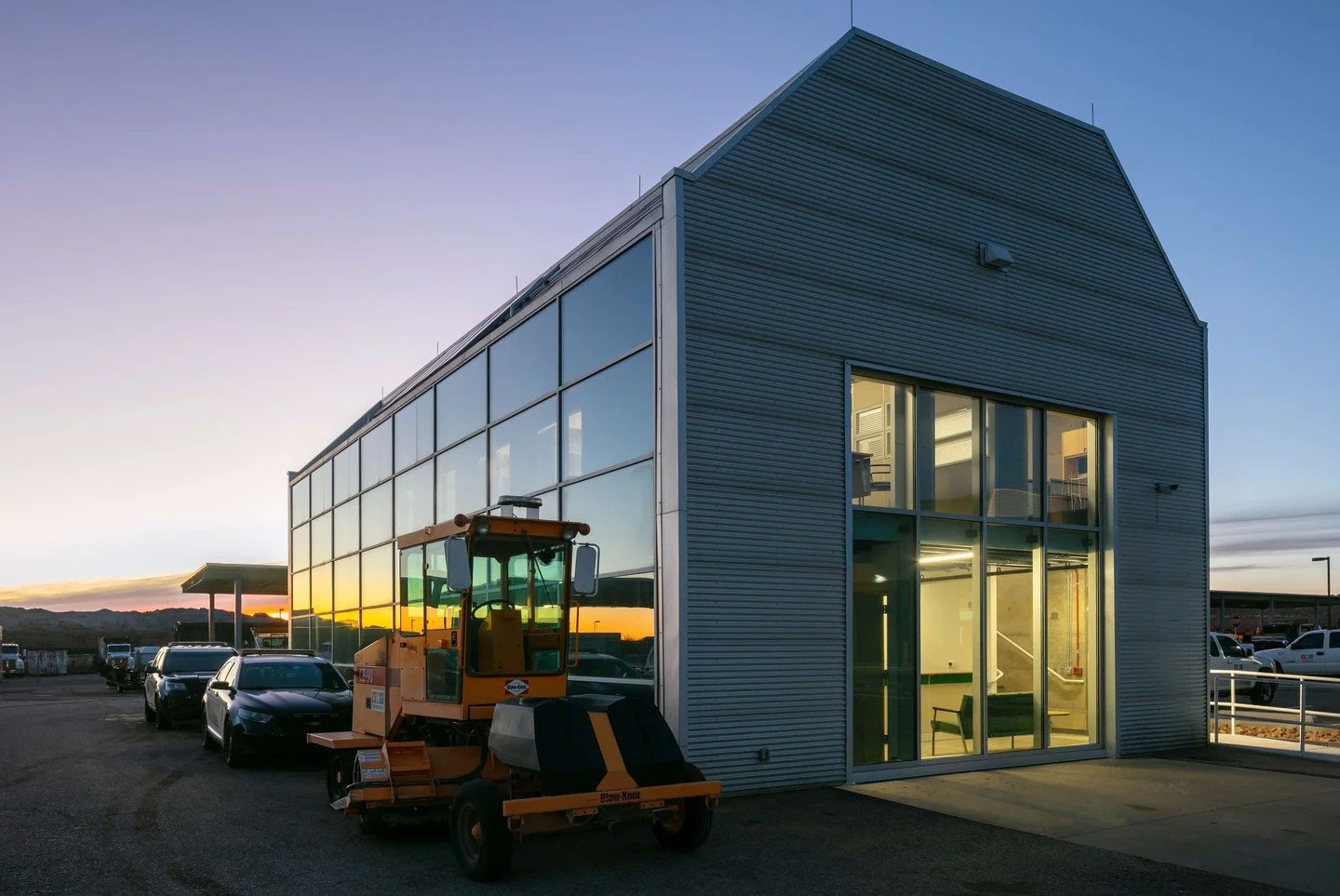 Looking back at past projects we love: the Santa Fe County Public Works Wash Bay Renovation. By converting an underutilized wash bay into a flexible new office building, we helped give the department responsible for Santa Fe County&rsquo;s roads, wat