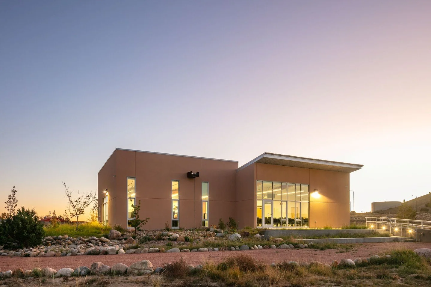 Here is a look back at the San Juan Soil &amp; Water Conservation District Headquarters, completed in 2021.Perched on a mesa with sweeping views, this 5-acre campus was designed to support SJSWCD&rsquo;s mission of protecting and responsibly managing