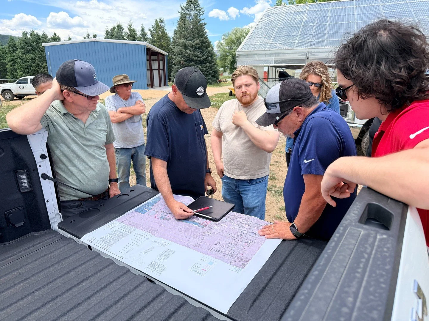 Exciting times as construction officially gets underway on the New Mexico Reforestation Center in Mora, New Mexico!

We recently held our first construction meeting with @frankenconstruction with discussions focused on preparing the site near the Joh