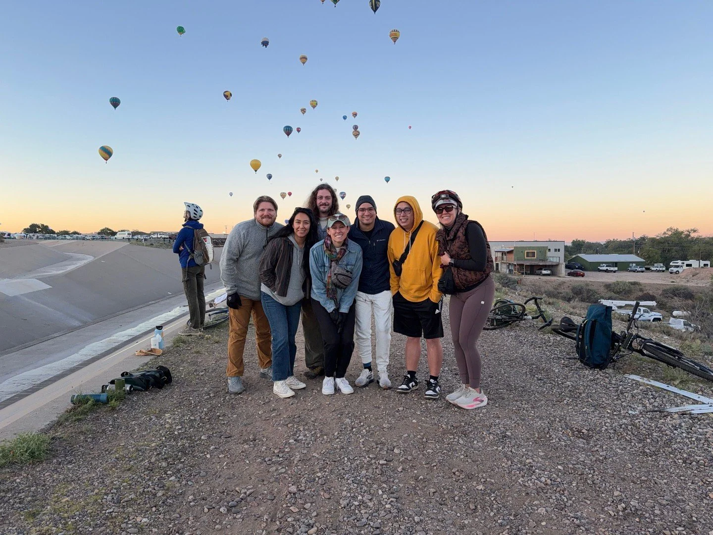 Every year we gather a crew of friends from across the architecture community for a bike ride to the Albuquerque International Balloon Fiesta. There&rsquo;s nothing quite like watching the balloons lift off together!

This year, we were happy to ride