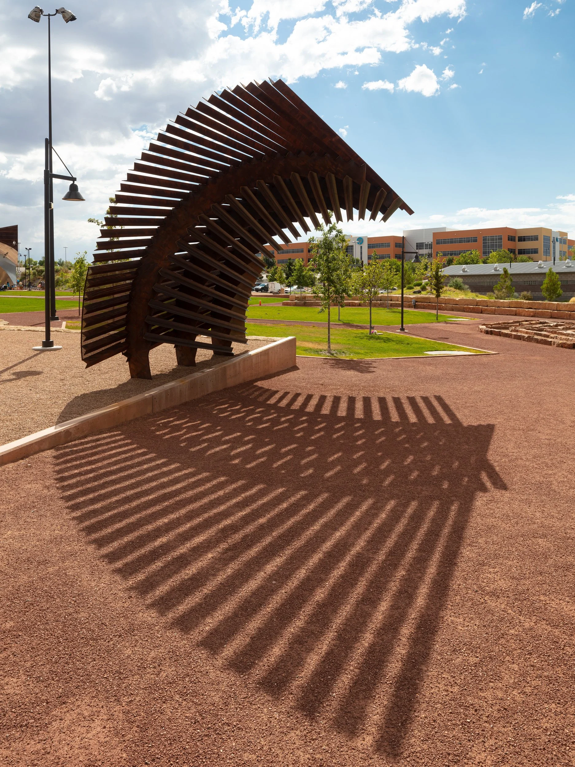 Rio Rancho Campus Park Shade Sculpture