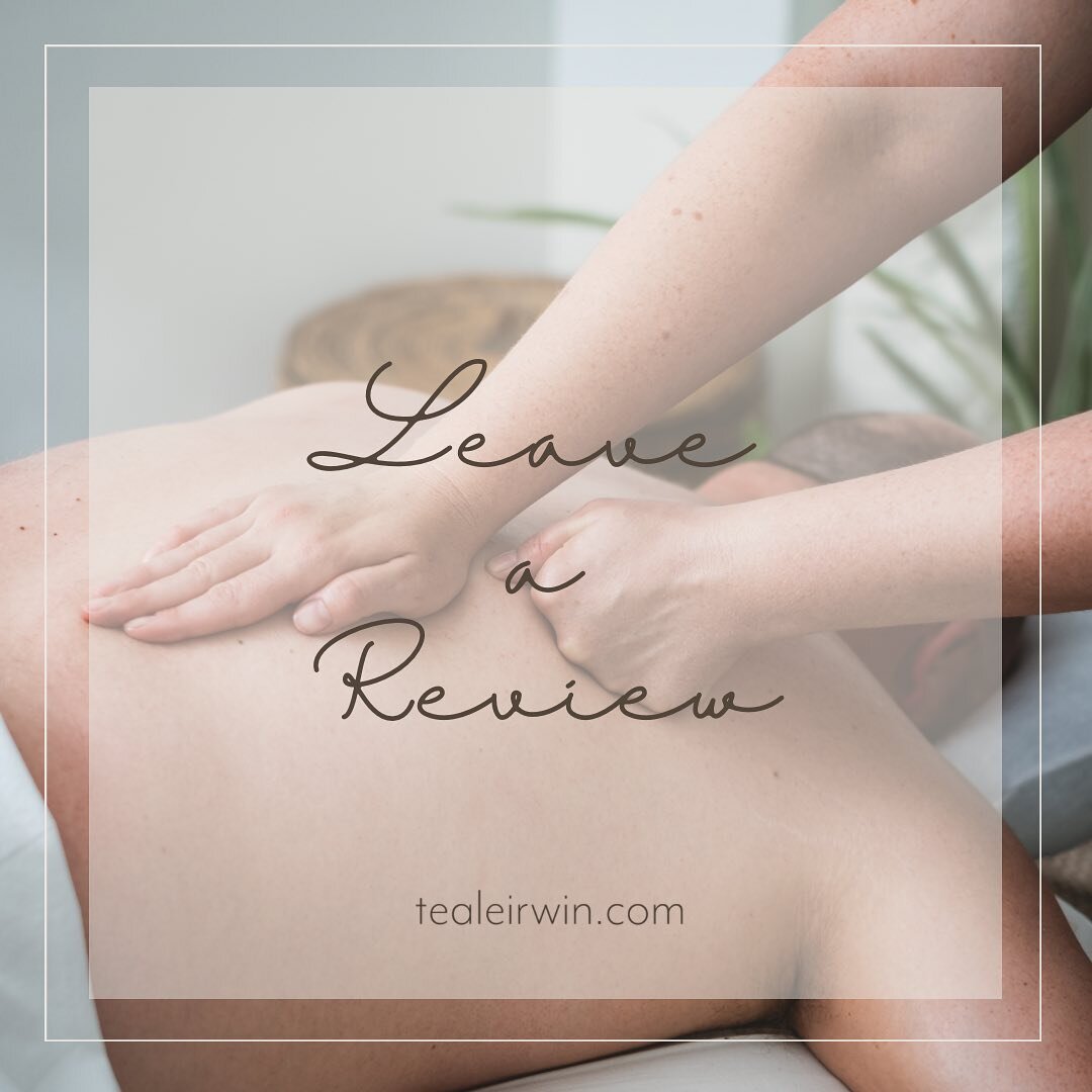 Reviews are so important for small businesses! 
When you have a chance, I would be incredibly grateful if you would take a few minutes and leave a positive Google review. I really appreciate your support and feedback! 

#guelphmassage #massagetherapy