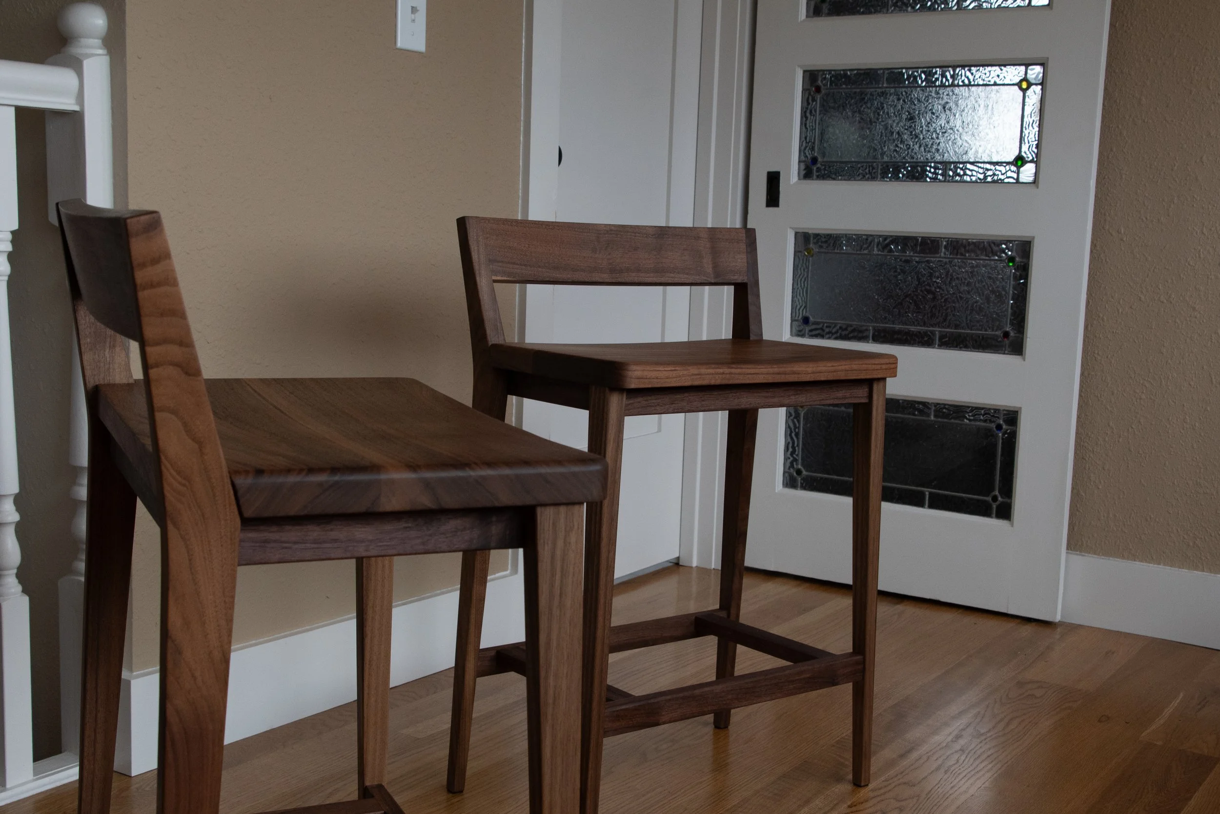 Walnut Barstools