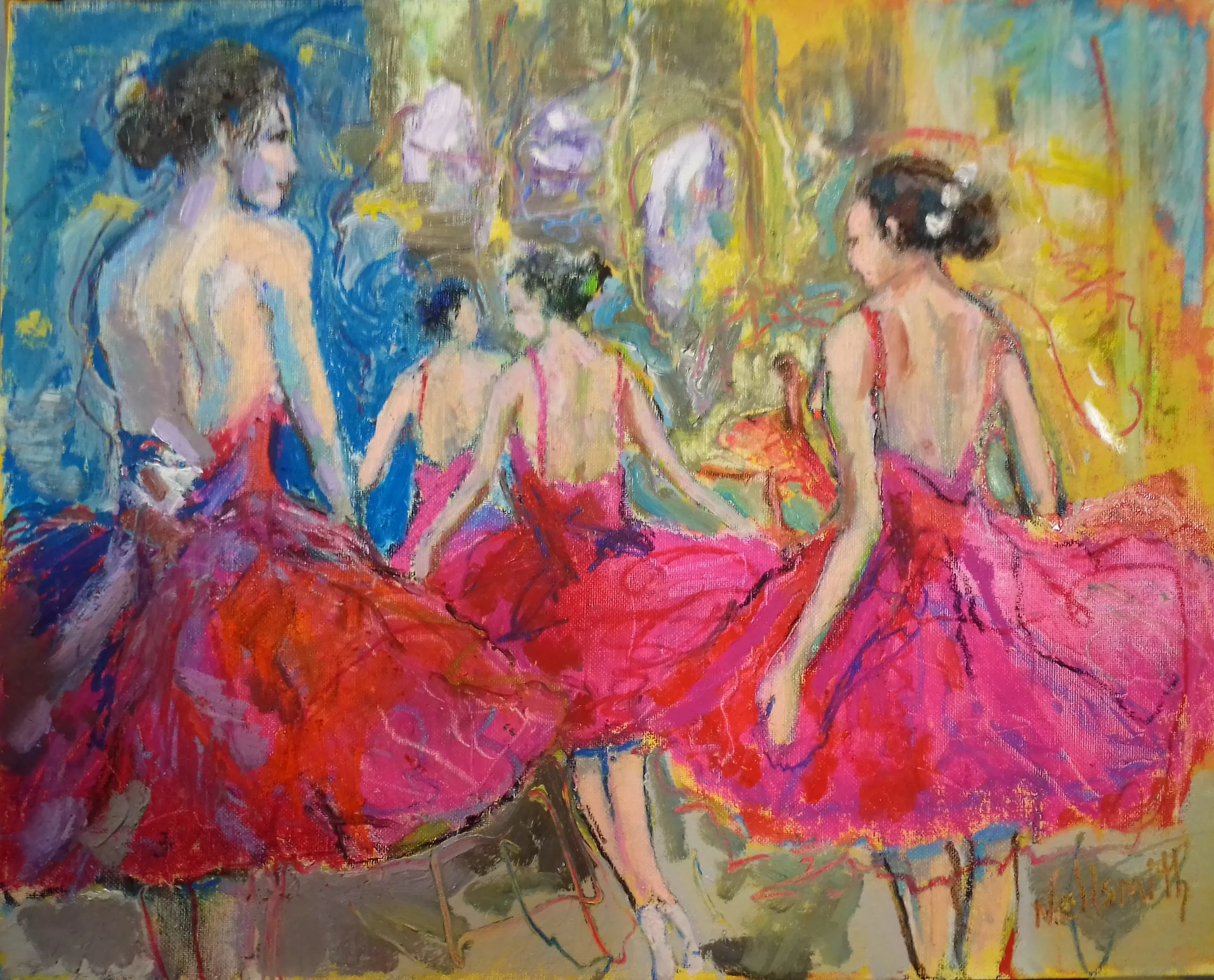 Nellsmith In the Wings 2025 oil pastel on canvas panel 16 X 20.jpg