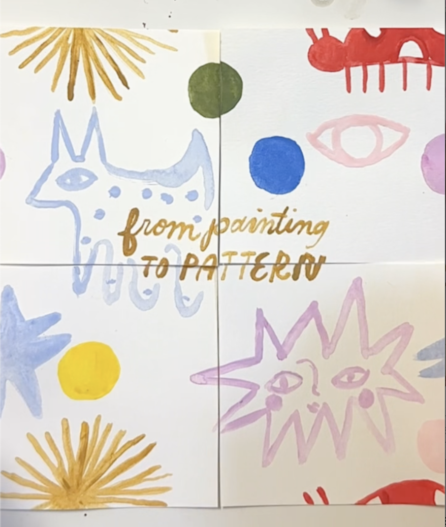 Painting to Pattern with Meredith Walker