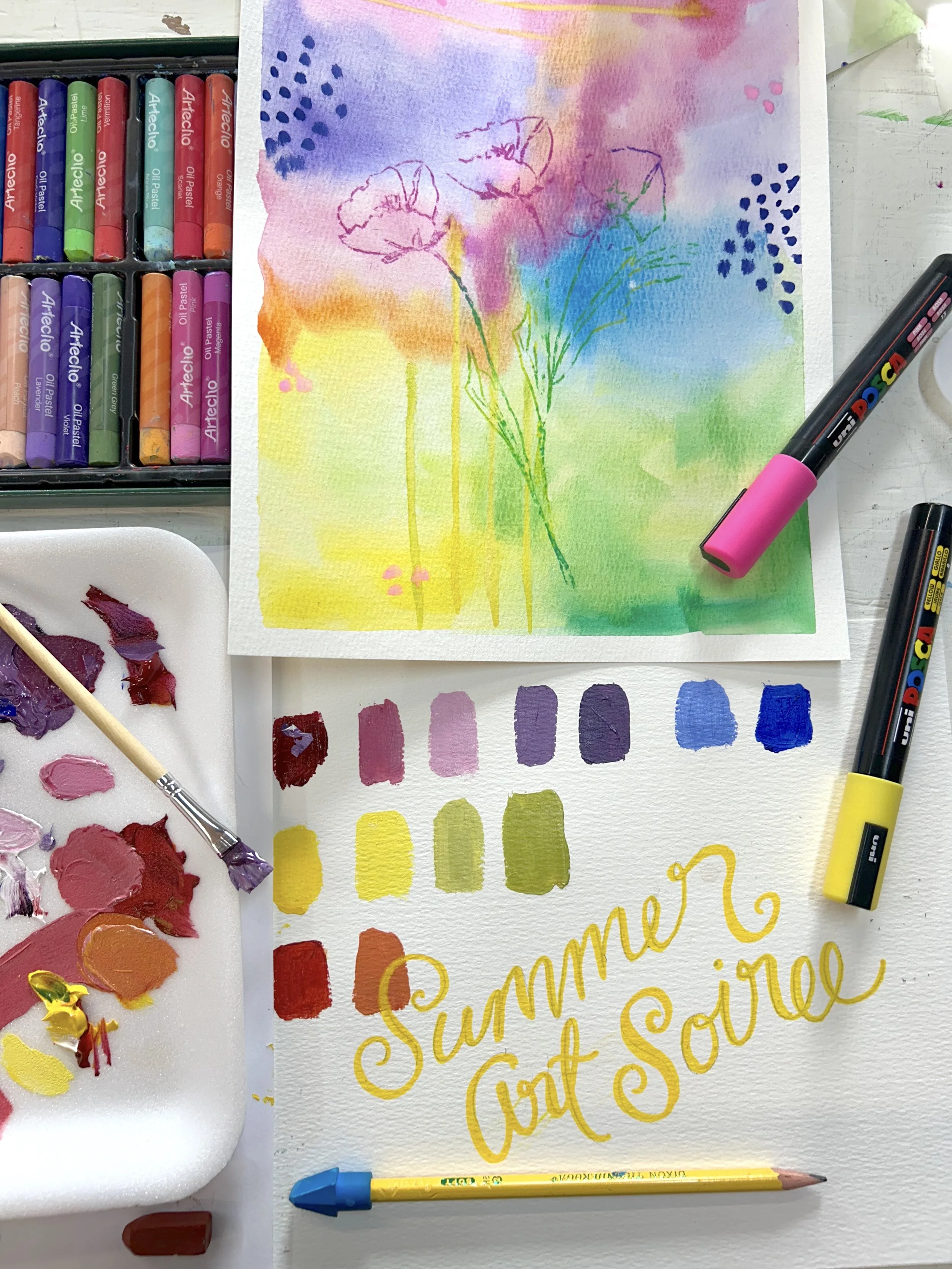 Summer Camp Art Soiree