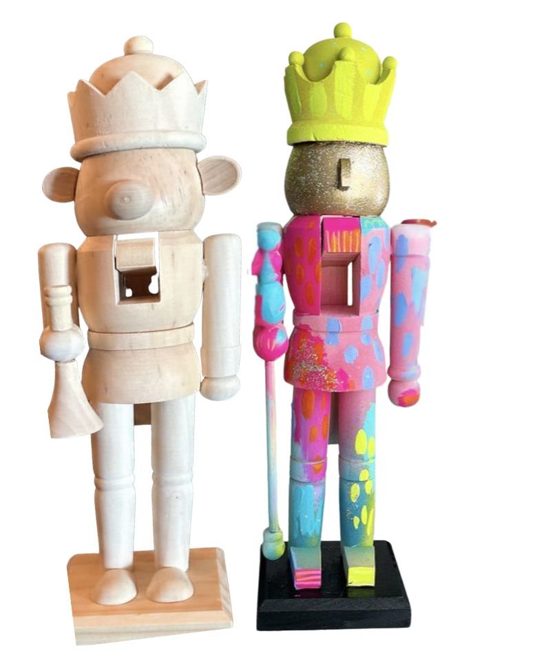 Christmas In July - Painted Nutcrackers