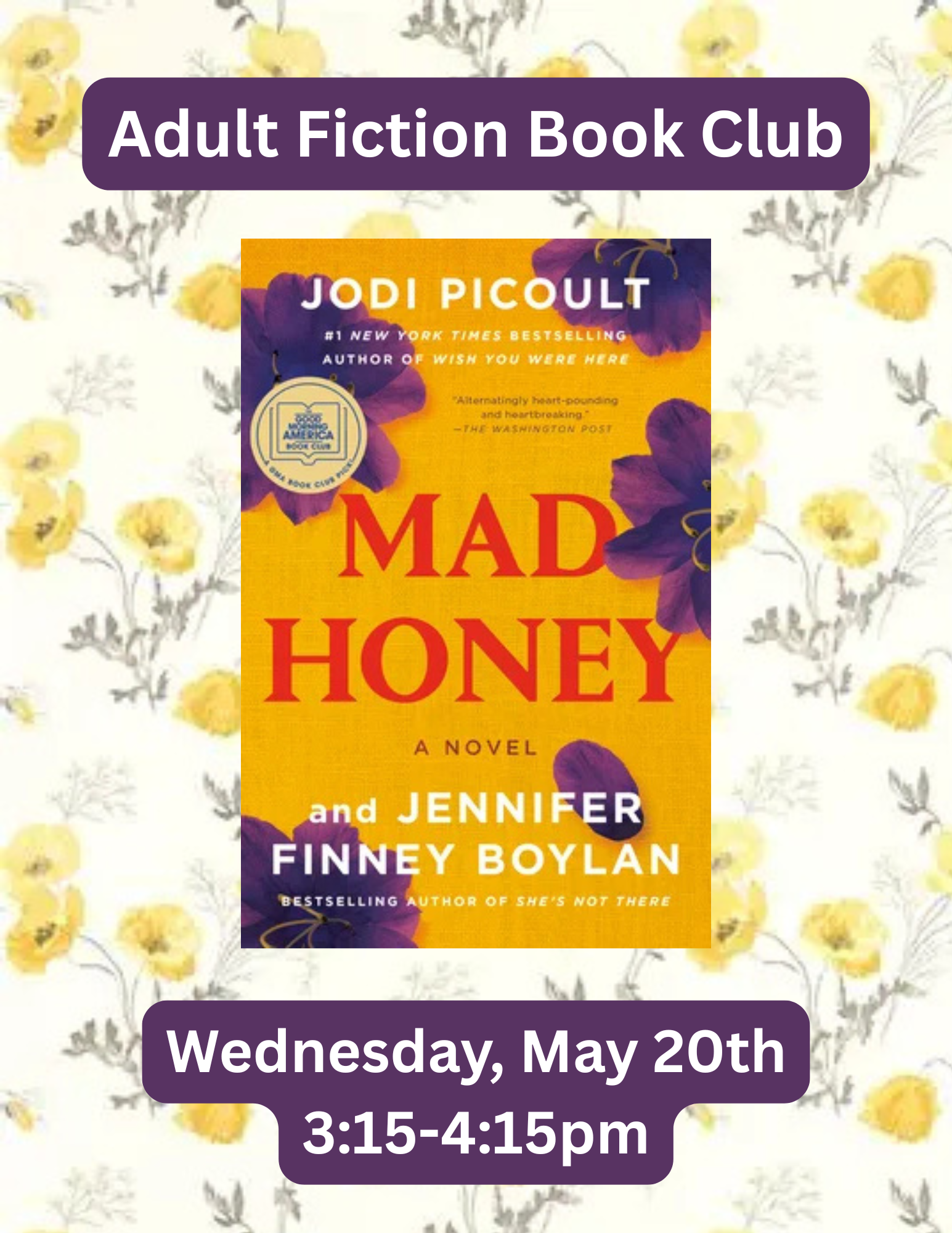 Adult Fiction Book Club