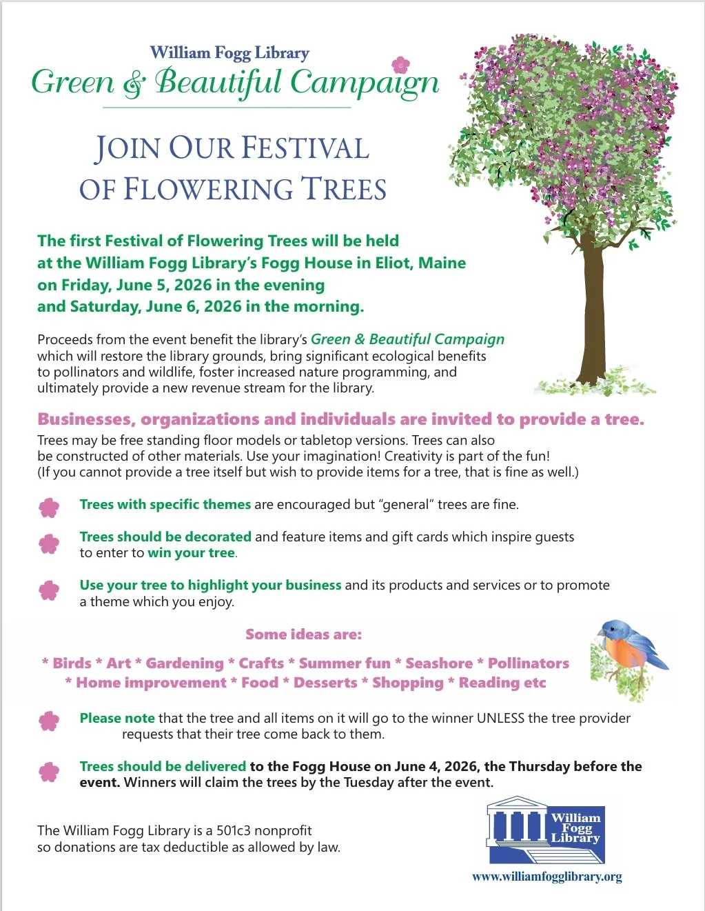 Festival of Flowering Trees
