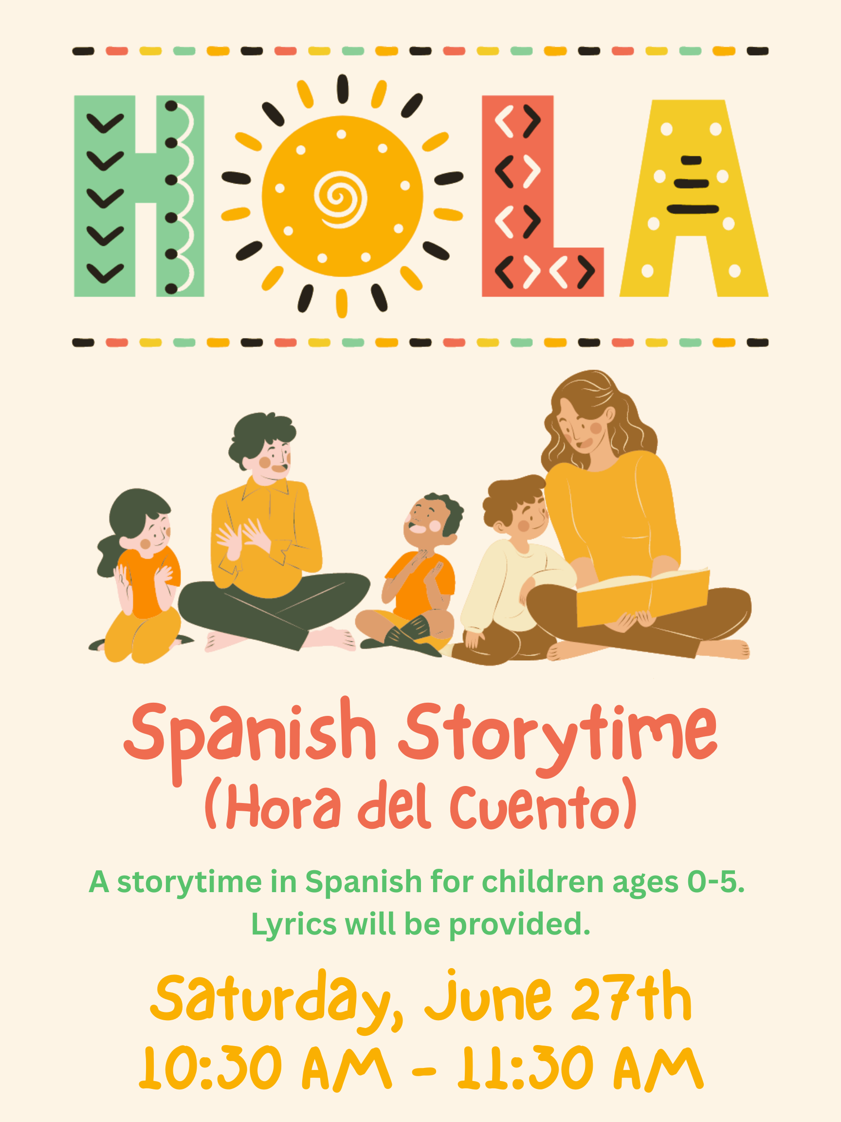 Spanish Storytime