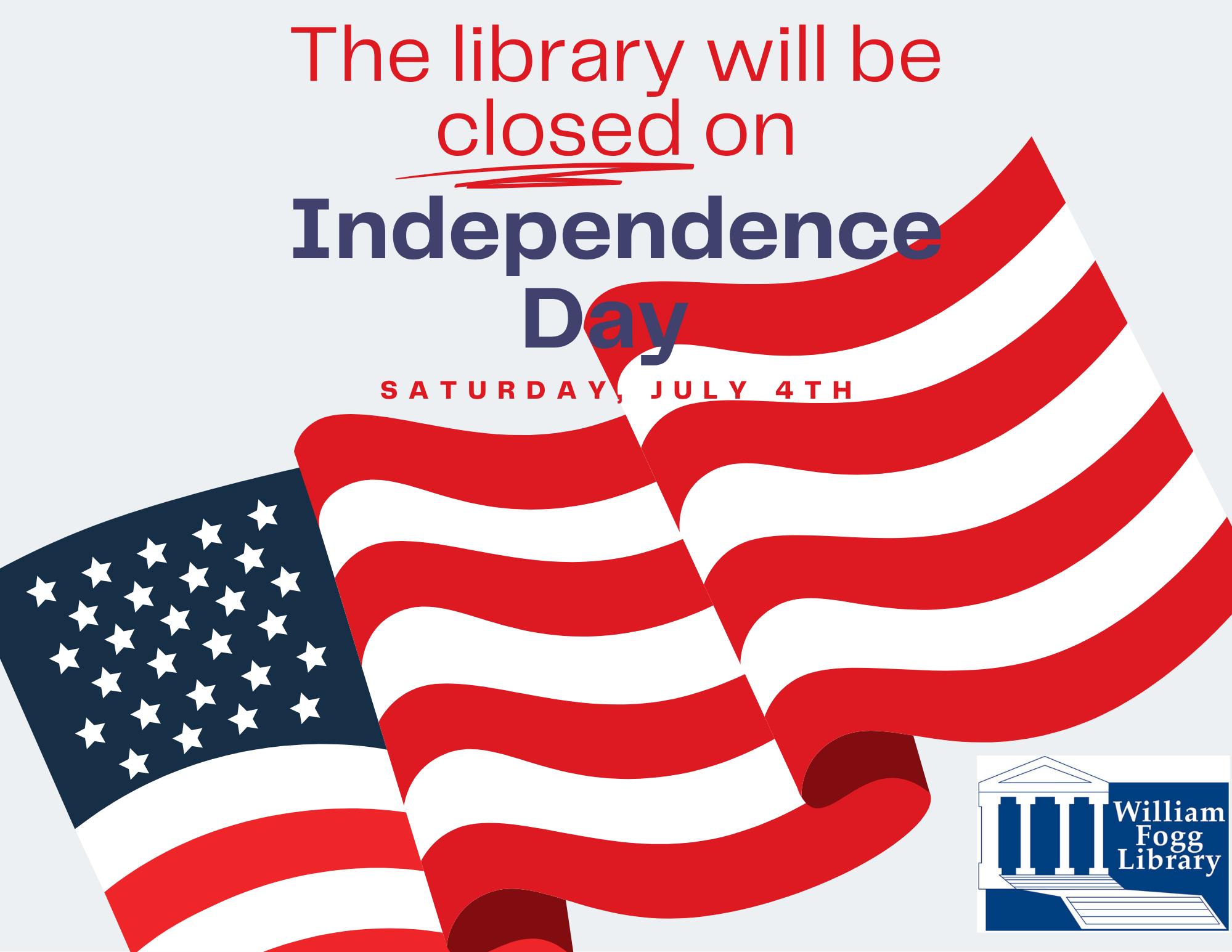 Library Closed 7/4/26