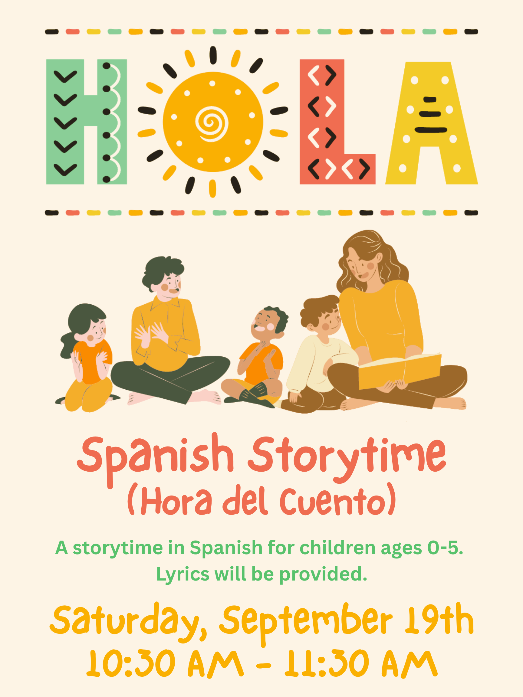 Spanish Storytime