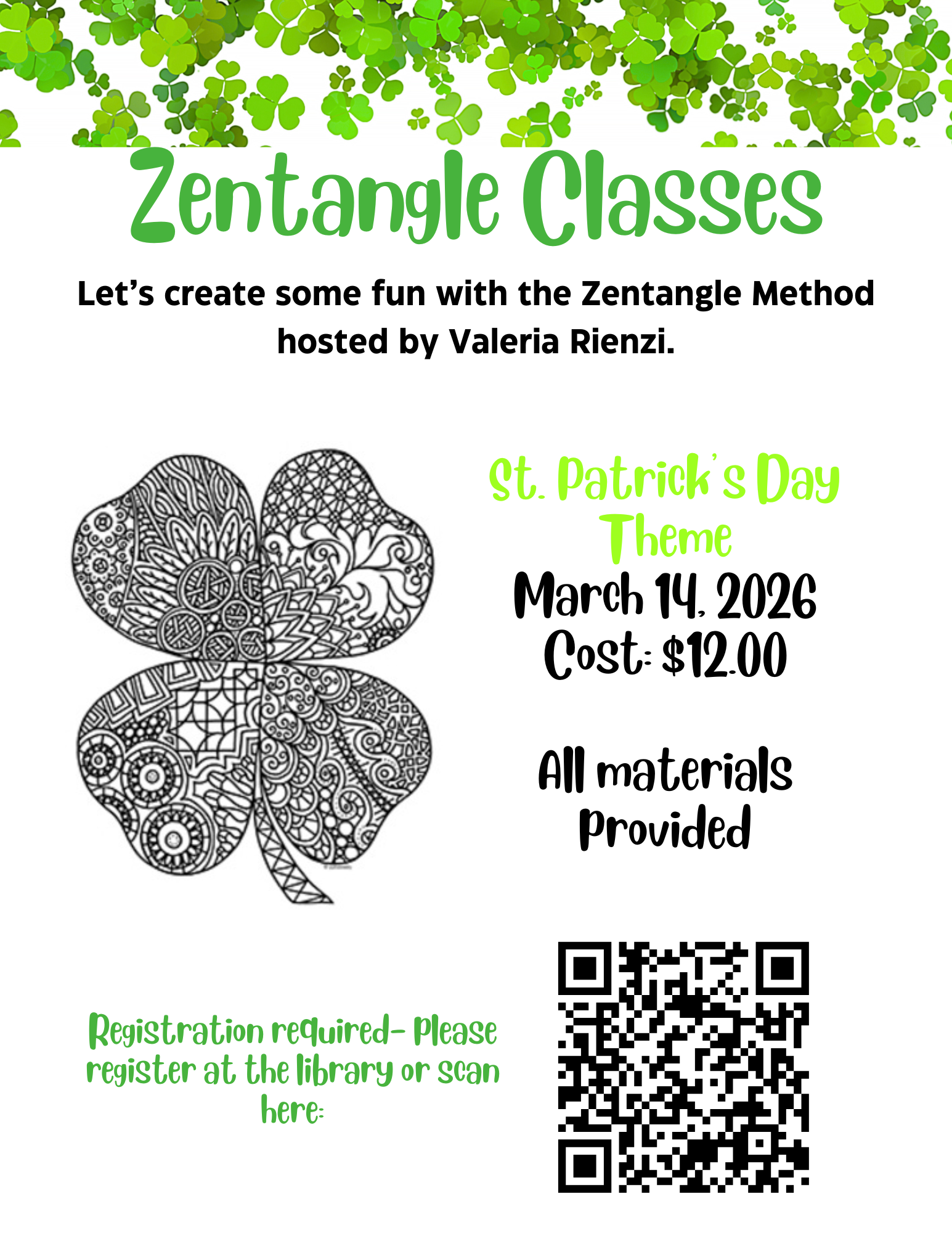 Zentangle Class