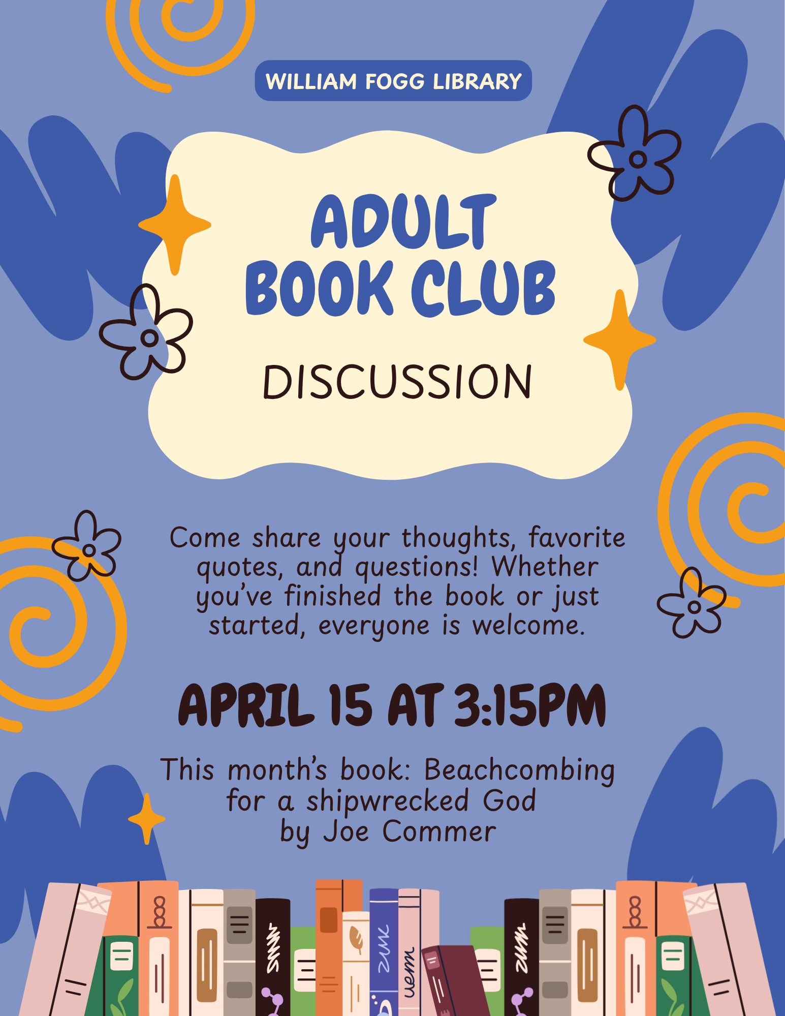 Adult Fiction Book Club