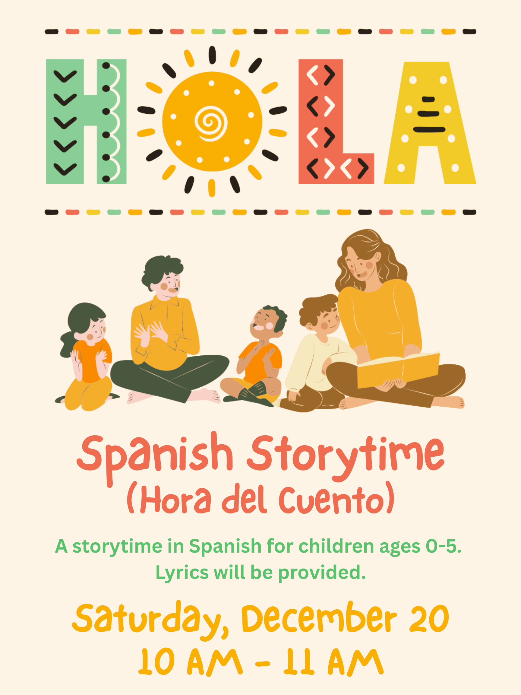 Special Spanish Storytime