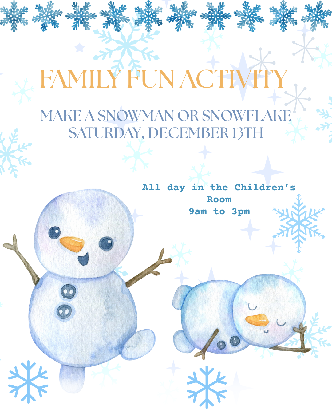 Family Craft Day
