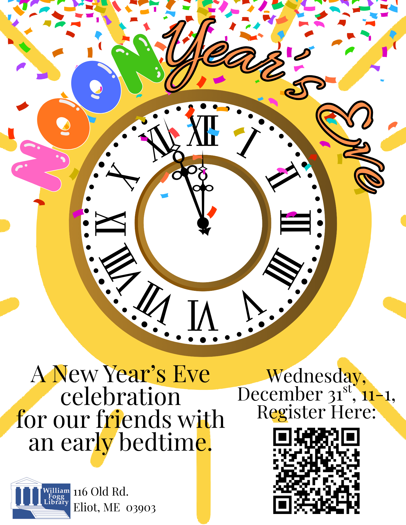 Noon Year’s Eve