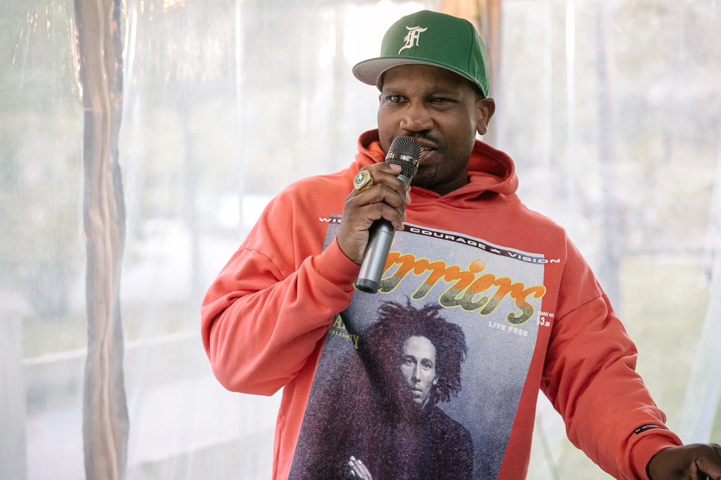 Dj Brekone at the MitoAction Energy Walk 2025, Franklin Park Zoo, Boston, Massachusetts Photographed by: L.B. Read Photography