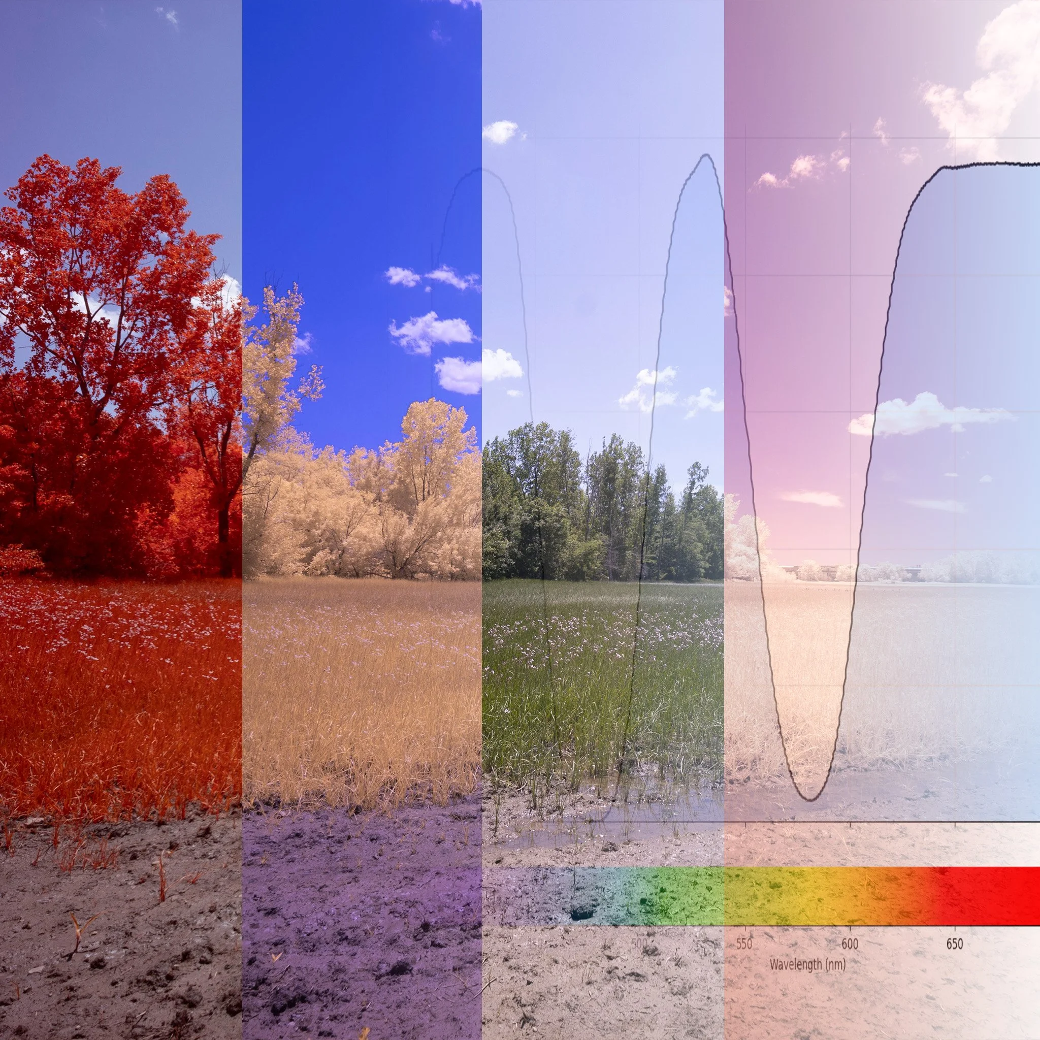 Spectral Transmission of Unordinary Filters