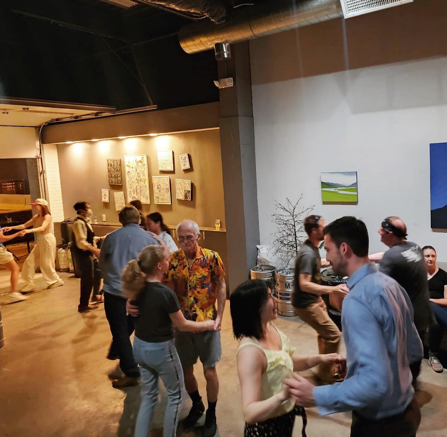 Don&rsquo;t forget - our May dance at Nimble Brewing is THIS THURSDAY at 7pm and we can&rsquo;t WAIT to dance with you! The event is free, with a beginner lesson to start and social dancing at 7:30 - no experience or partner required. But we always e