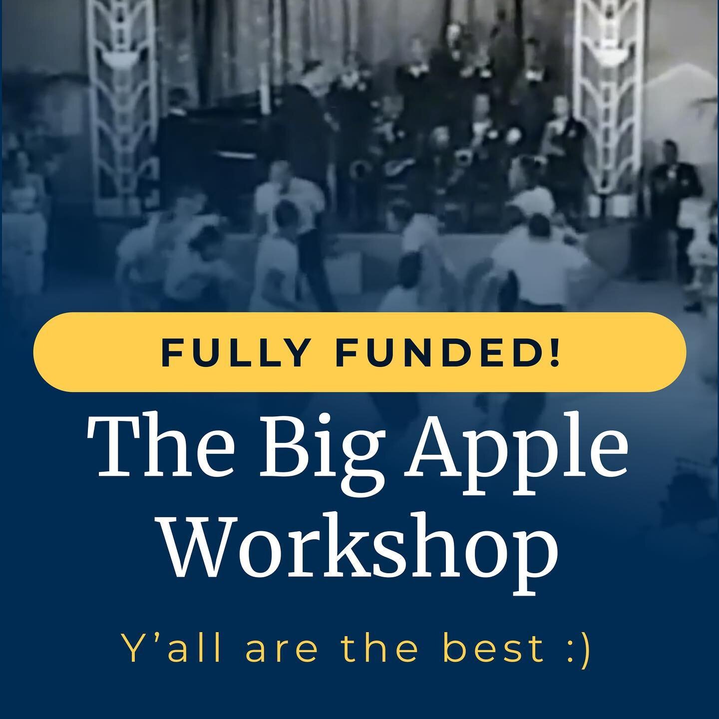 We&rsquo;re so excited to share the news: y&rsquo;all got us fully funded for our Big Apple Workshop! Thank you so much for everyone that preordered and made this possible. We can&rsquo;t wait to see you all on the 20th!