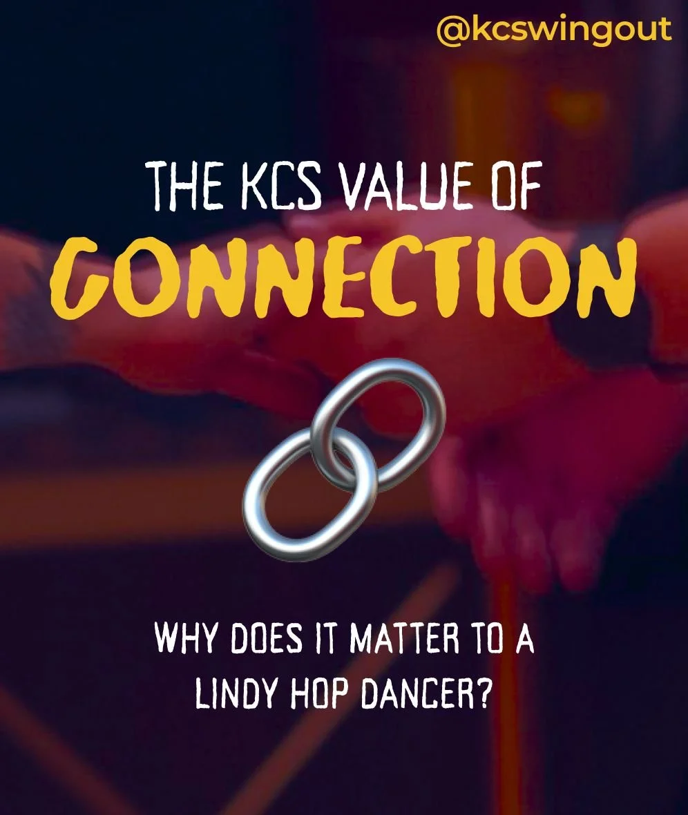 One of our core values is connection - to the music, to our partners, to the dance community and the city we exist in. We are also connected to the history of this Black American art form - which helps inform all aspects of how we move and exist as a