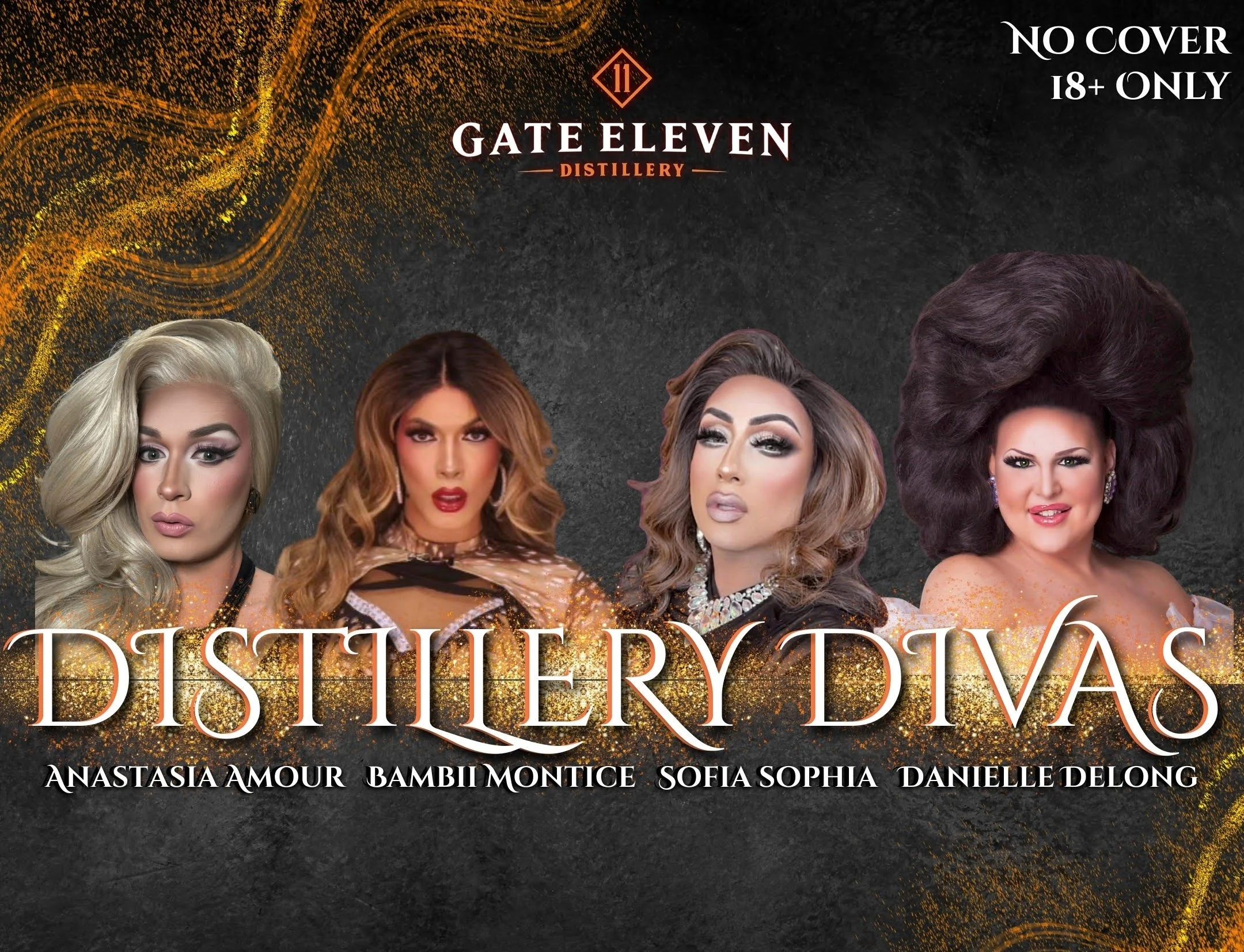 Distillery Divas and Drag Bingo 