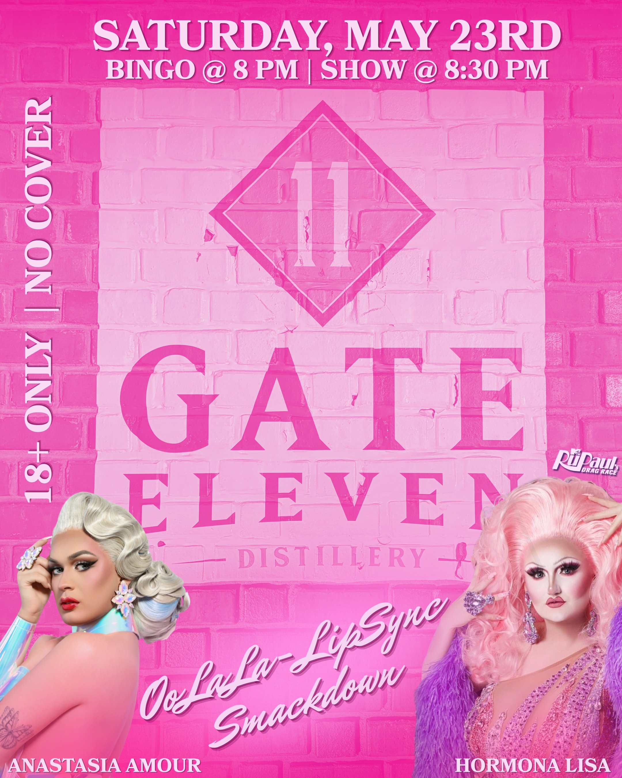 Distillery Divas and Drag Bingo 