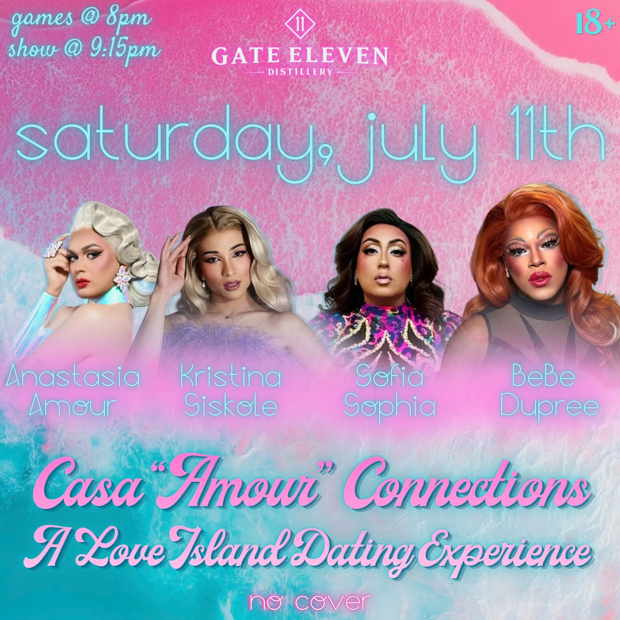 Distillery Divas and Drag Bingo 