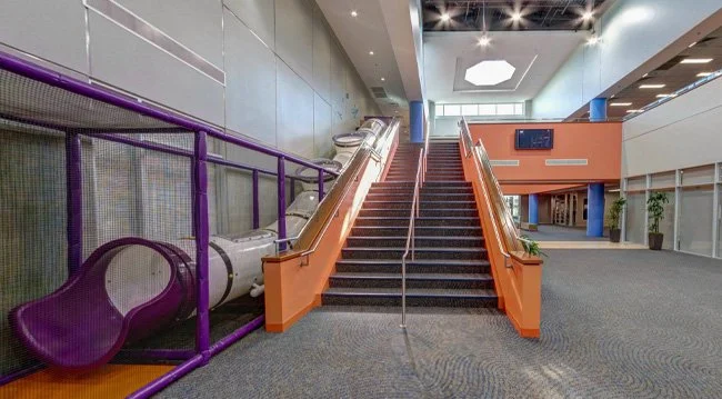 Two Story Slide - The KBC Houston