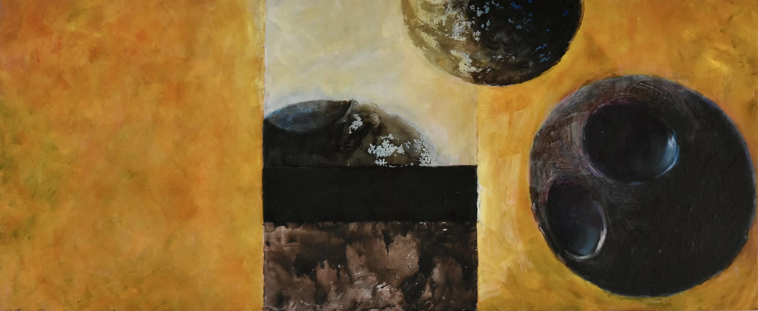 Öl, 33 x 80