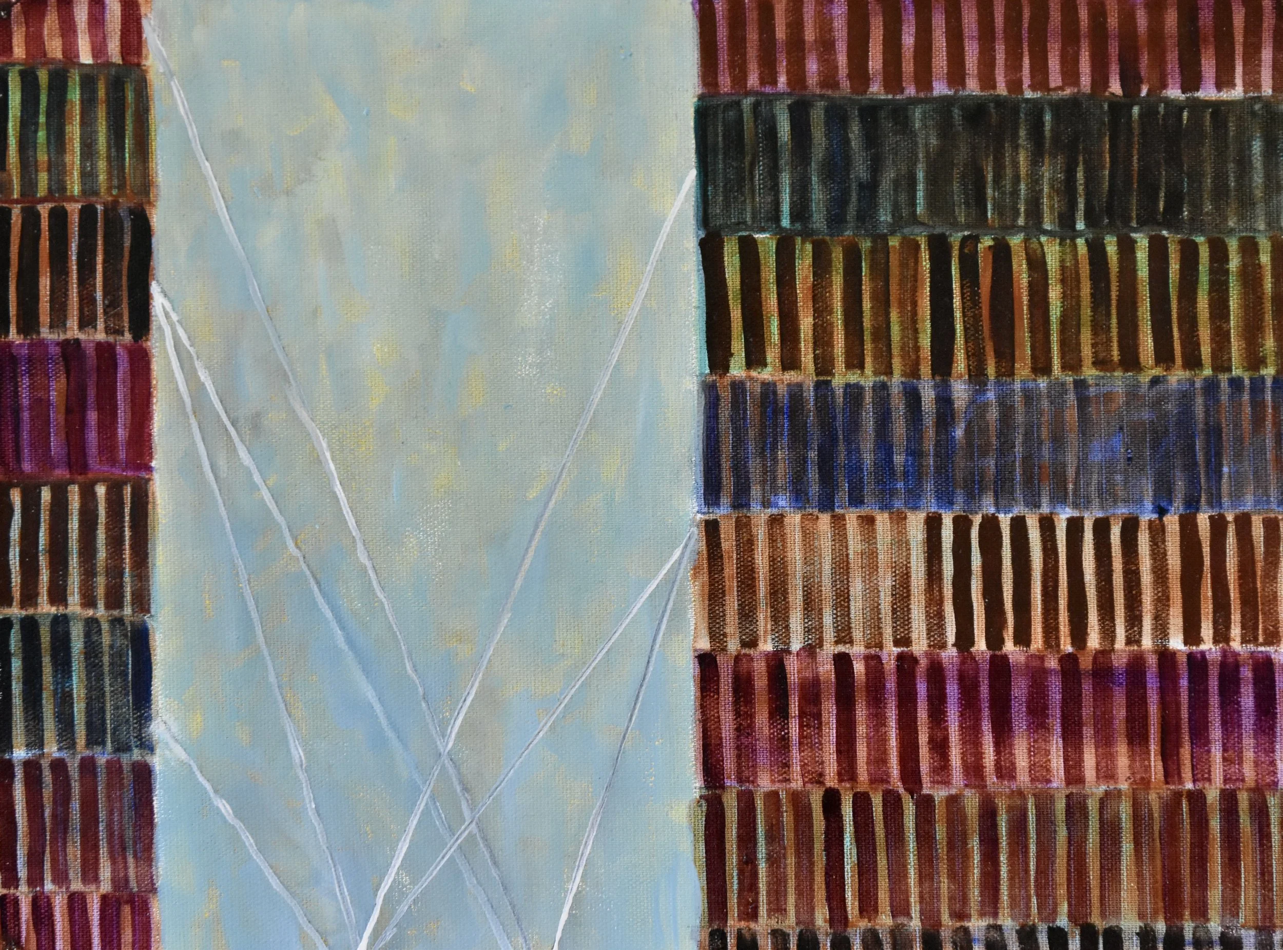 Öl ungerahmt, 28 x 38