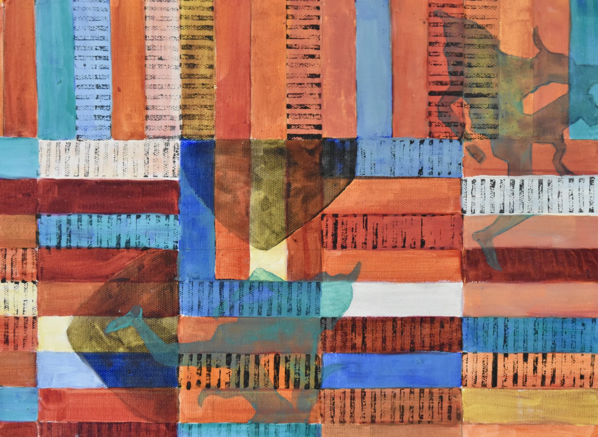 Öl ungerahmt, 28 x 38