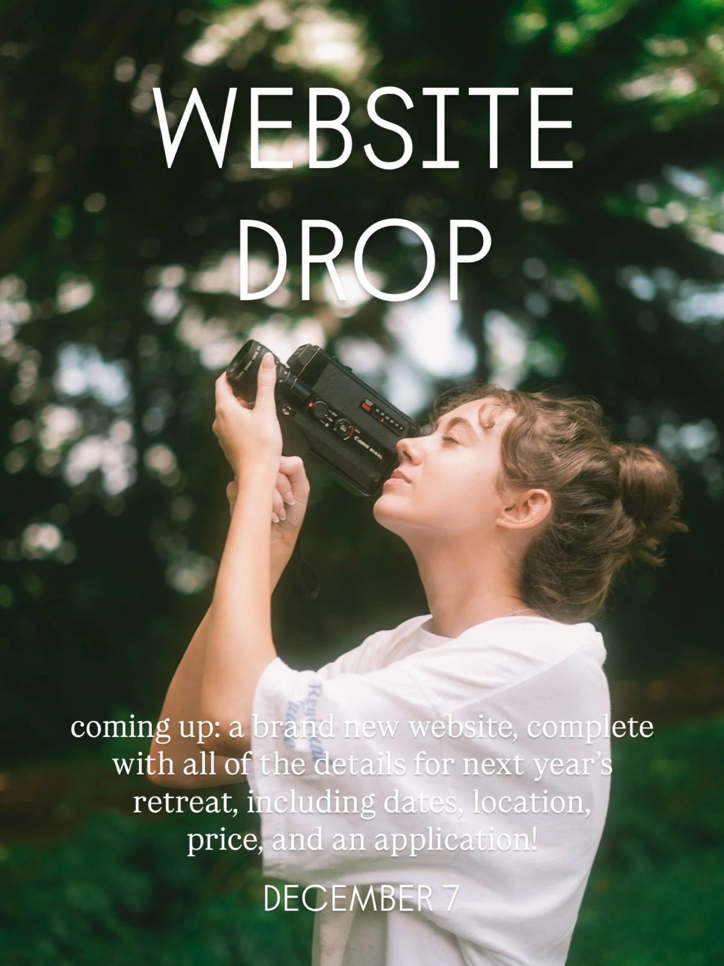 we are SO excited to announce all of the details for next year&rsquo;s retreat in one of the most beautiful locations!!

if you&rsquo;re interested in joining us as a photographer or videographer, comment below! 

join us in prayer over the future of