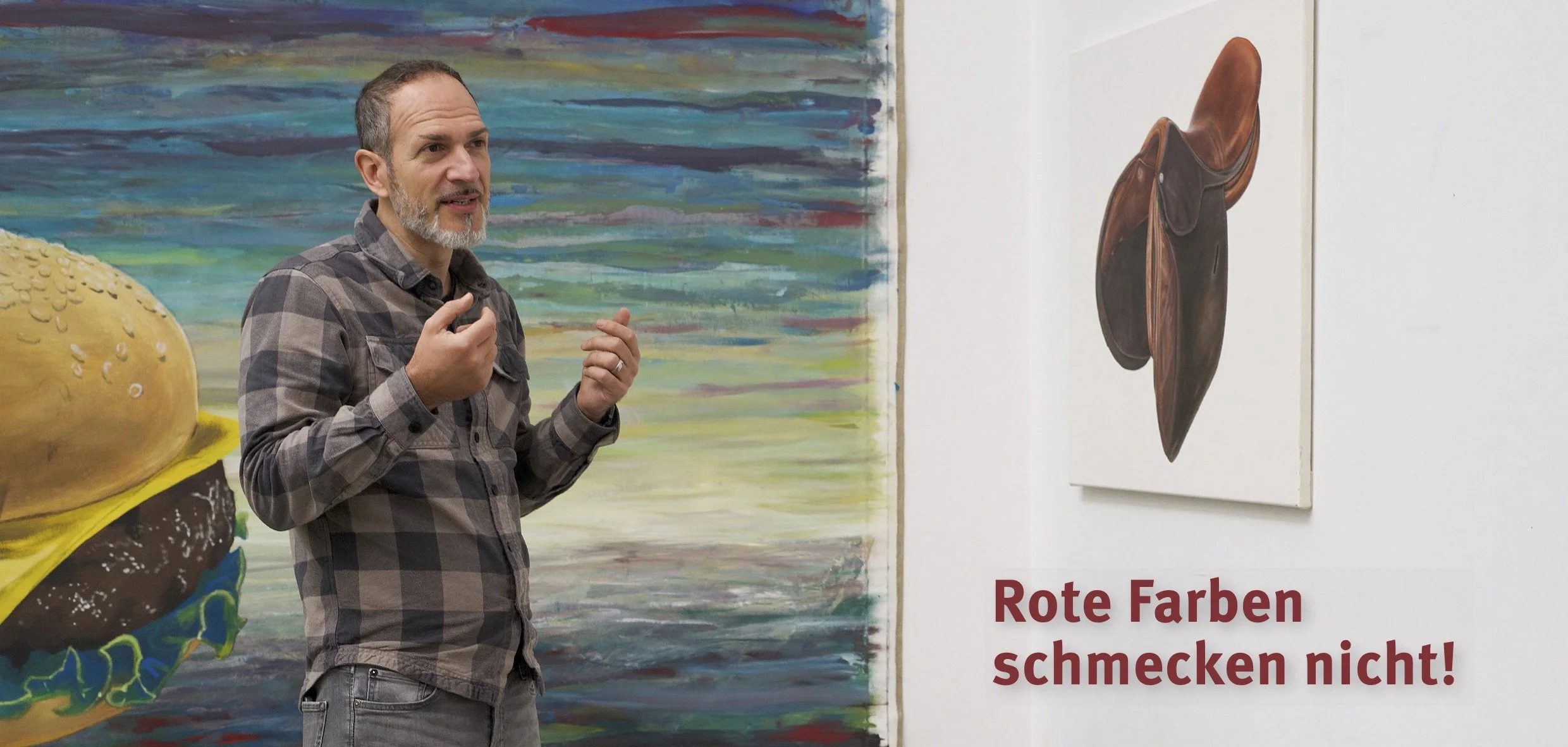 Rote Farben schmecken nicht!