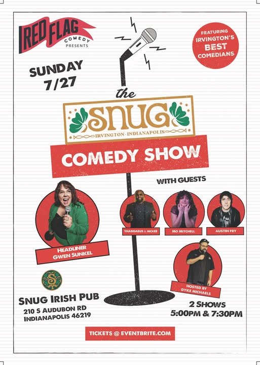 Live Comedy Show presented by Red Flag Comedy