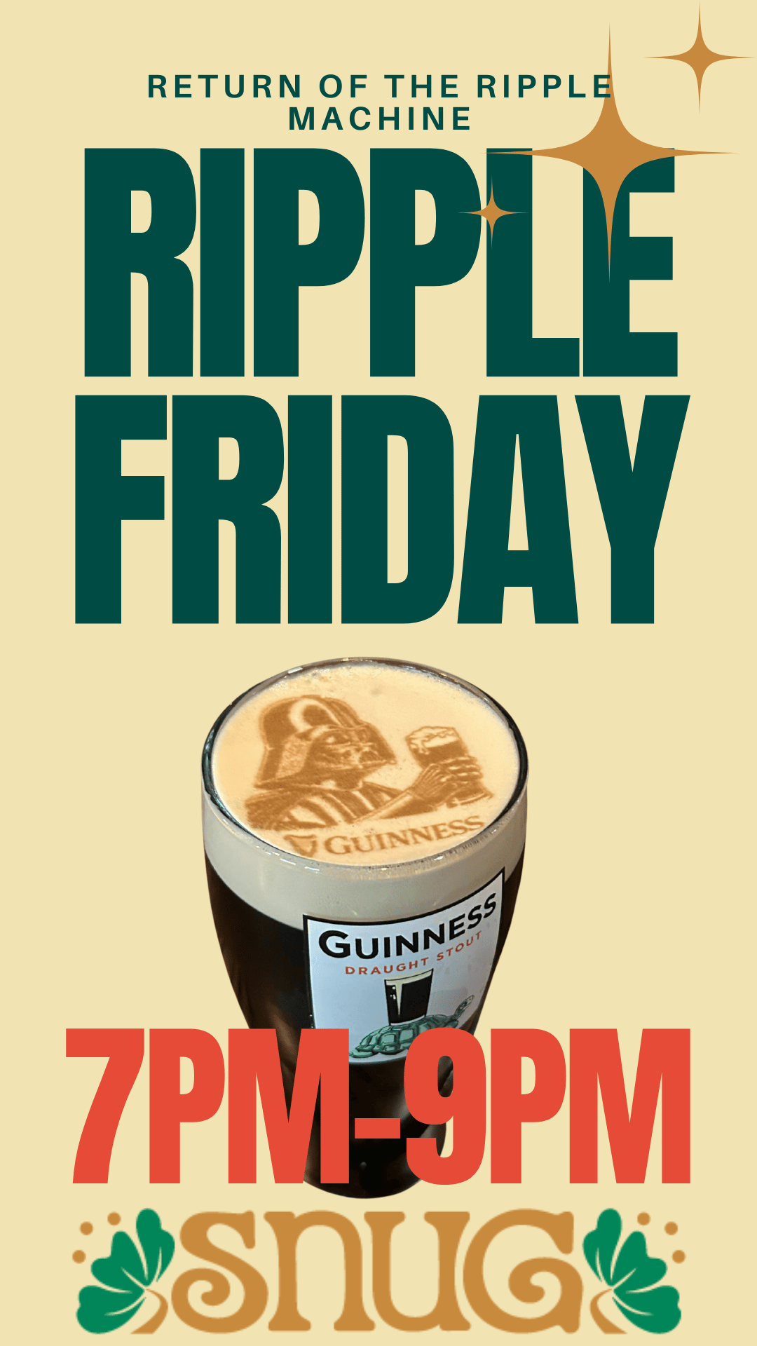 The Return of the Guinness printer! 