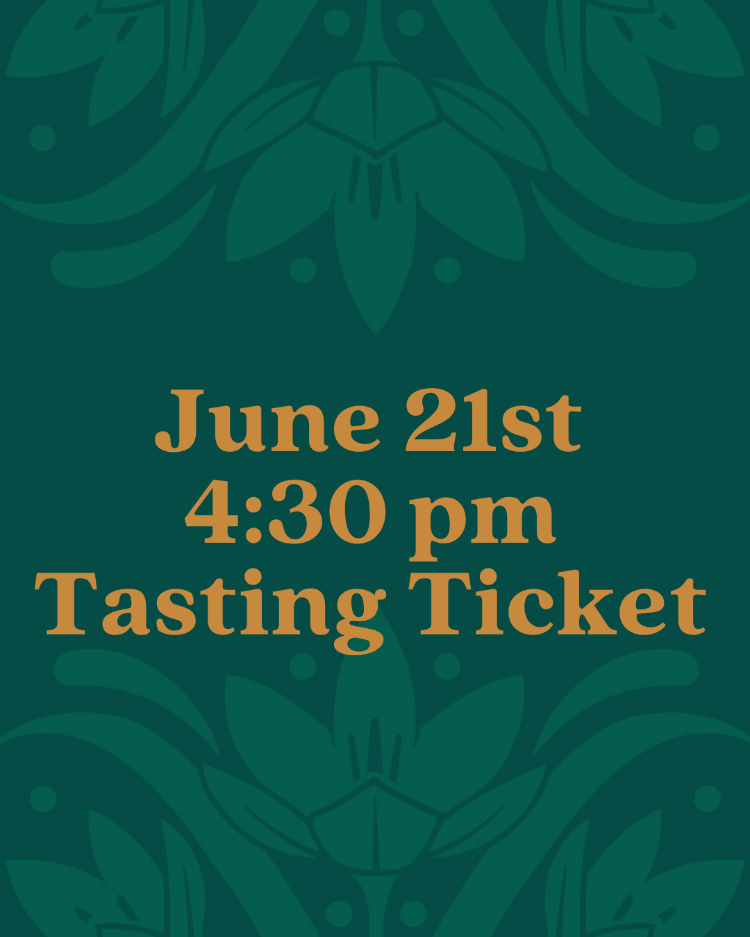 Whiskey Tasting: For Peat's Sake! 4:30 pm Event