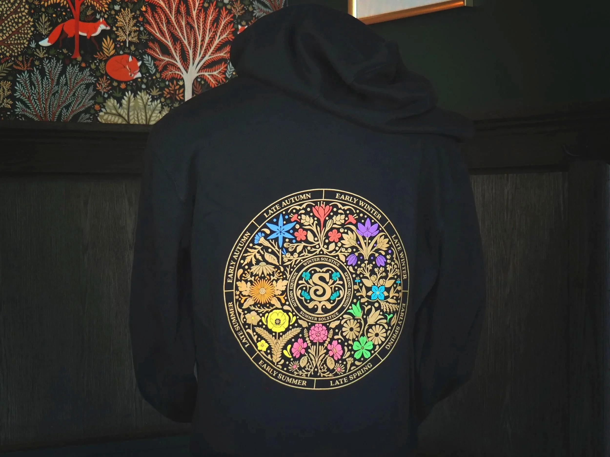 SNUG Season Wheel Hoodie Sweatshirt