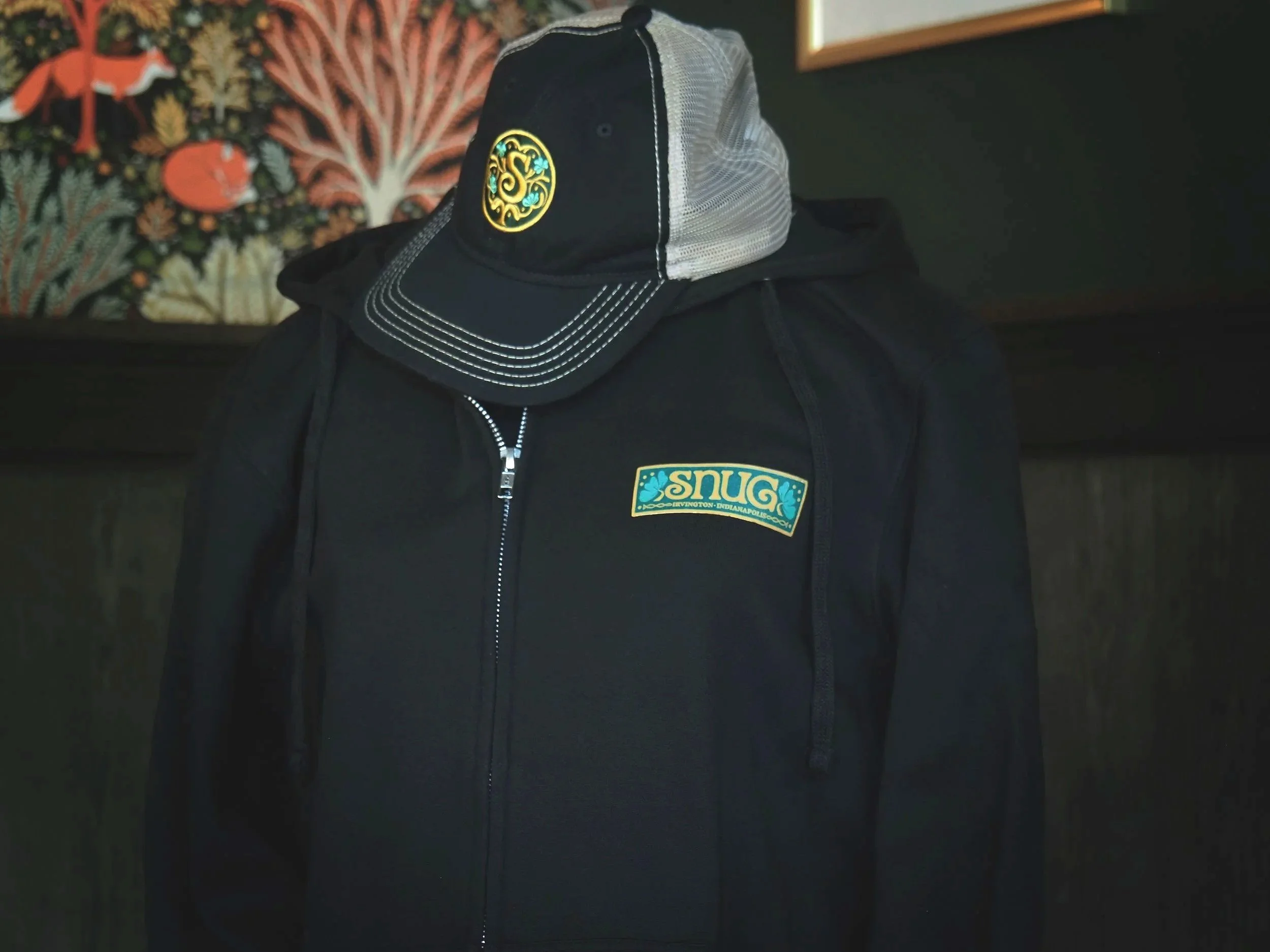 SNUG Seasons Wheel Hoodie Sweatshirt Front Image
