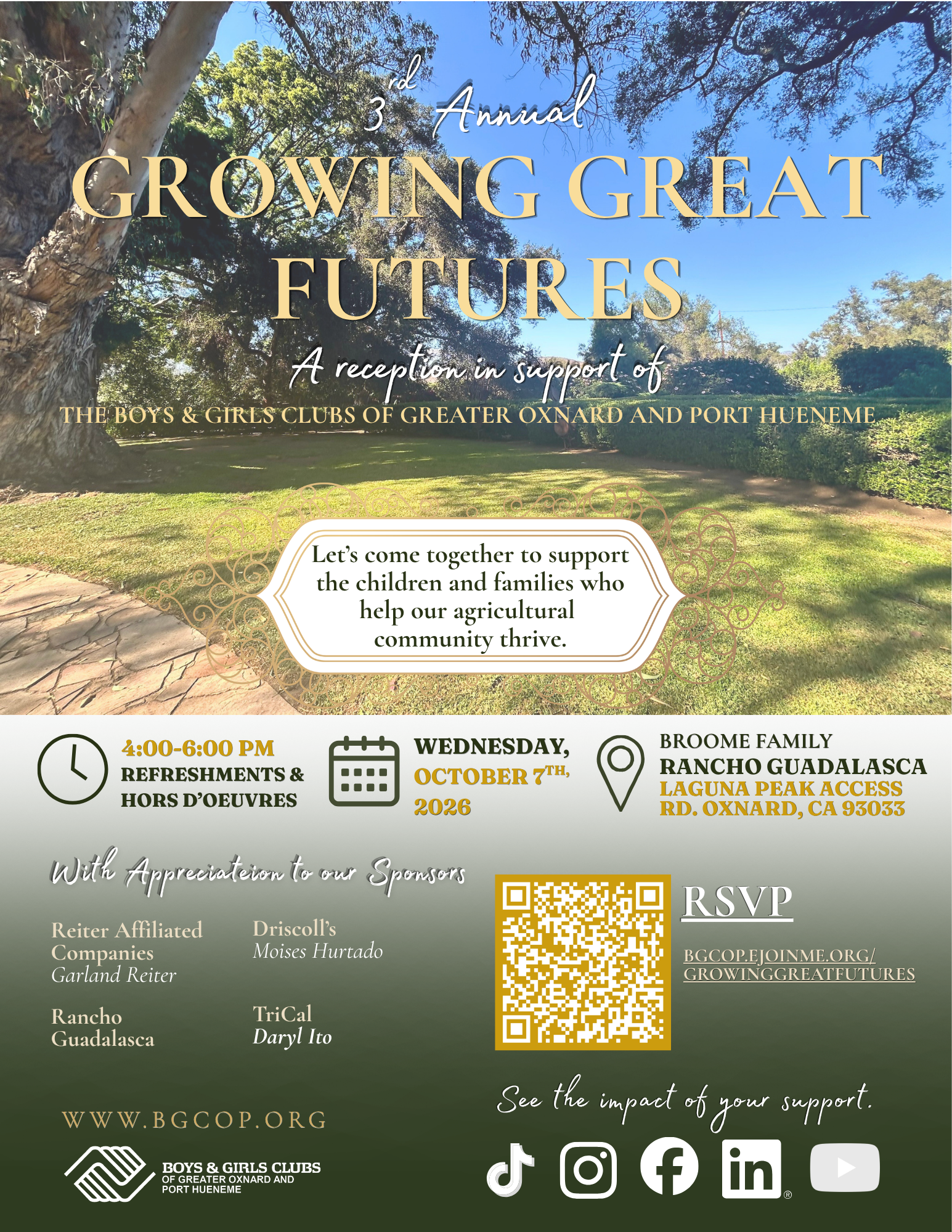 GROWING GREAT FUTURES