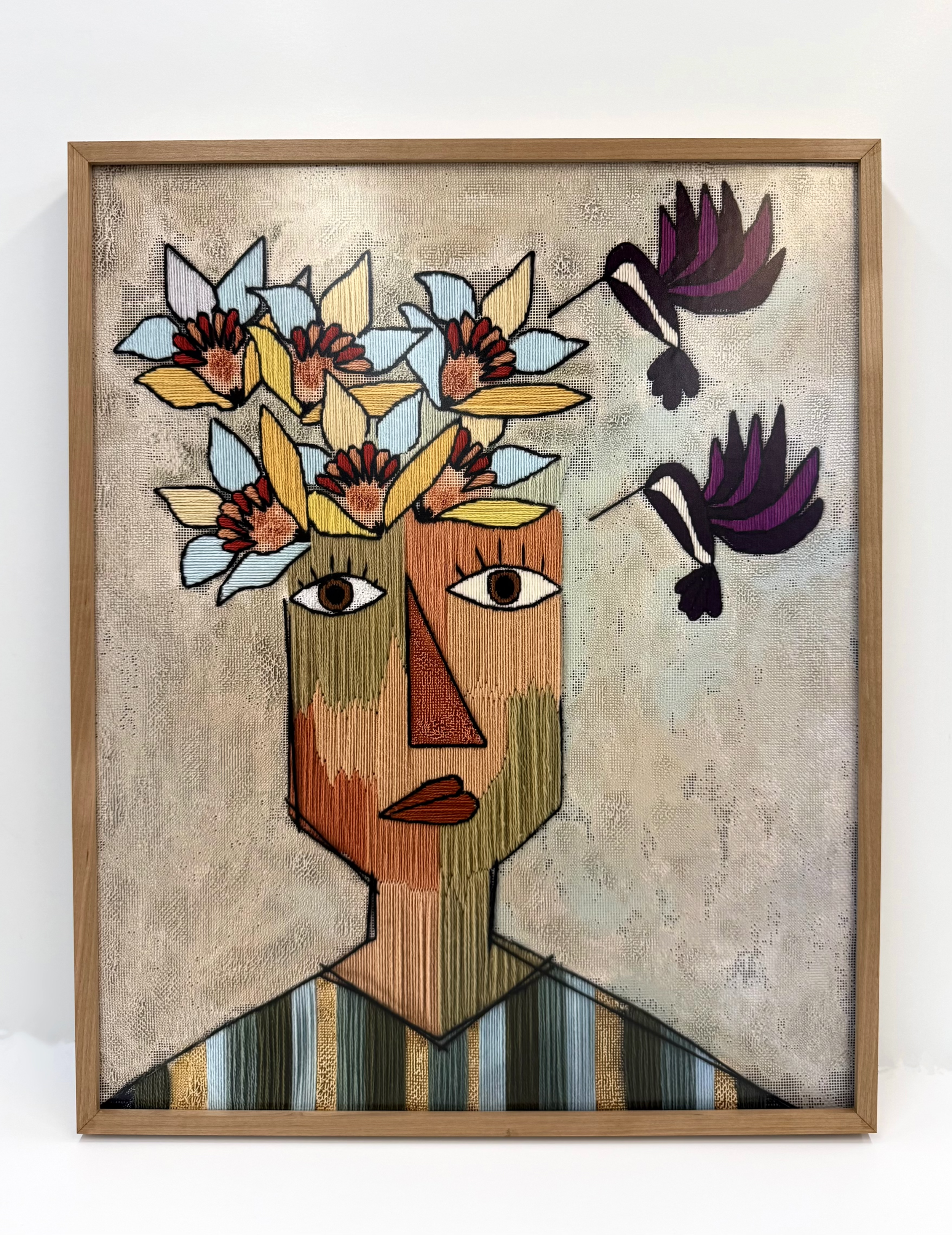 'Flora' 20x24in framed print  / $750 / For purchase click on the image