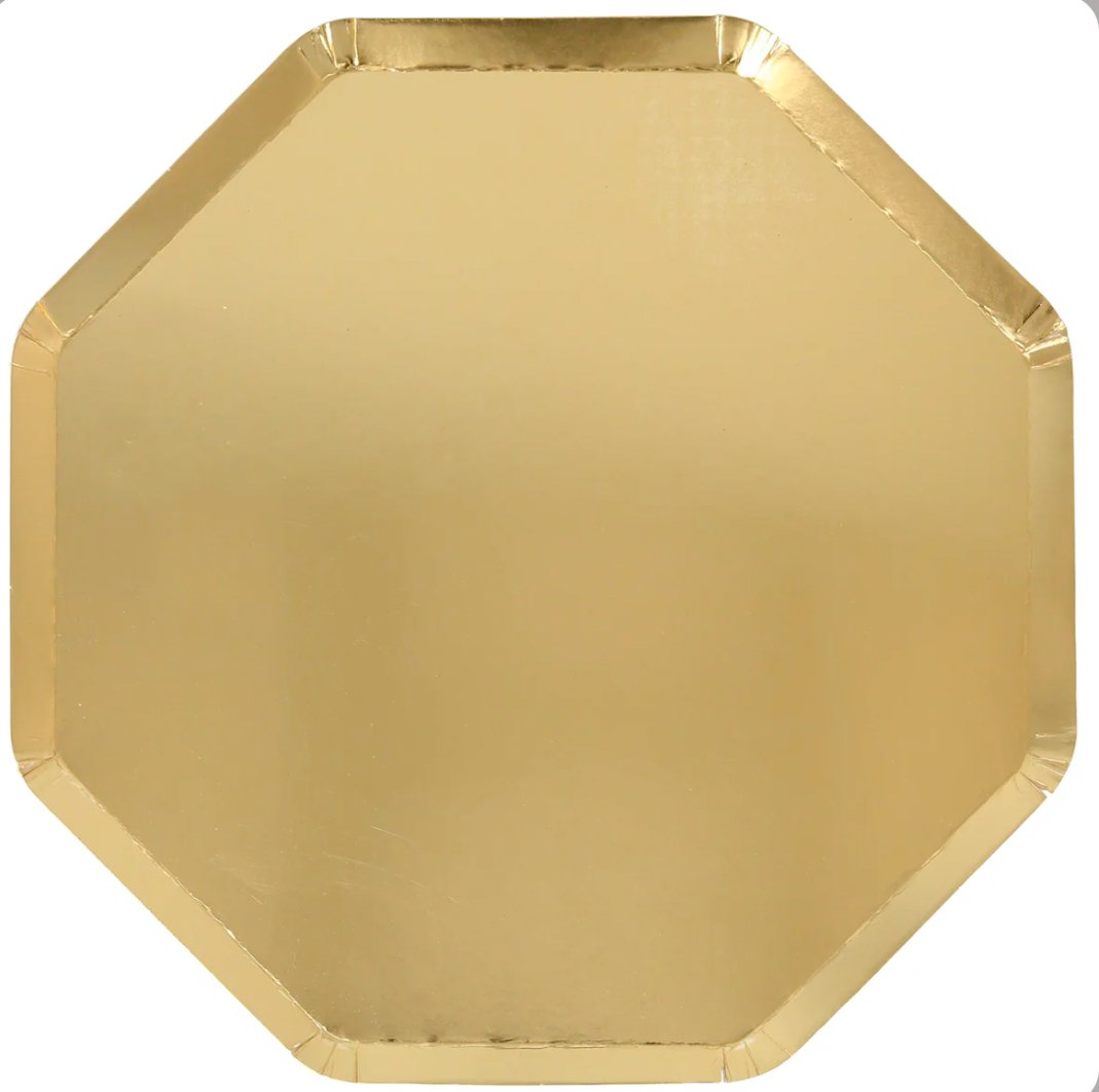 Gold Dinner Plate
