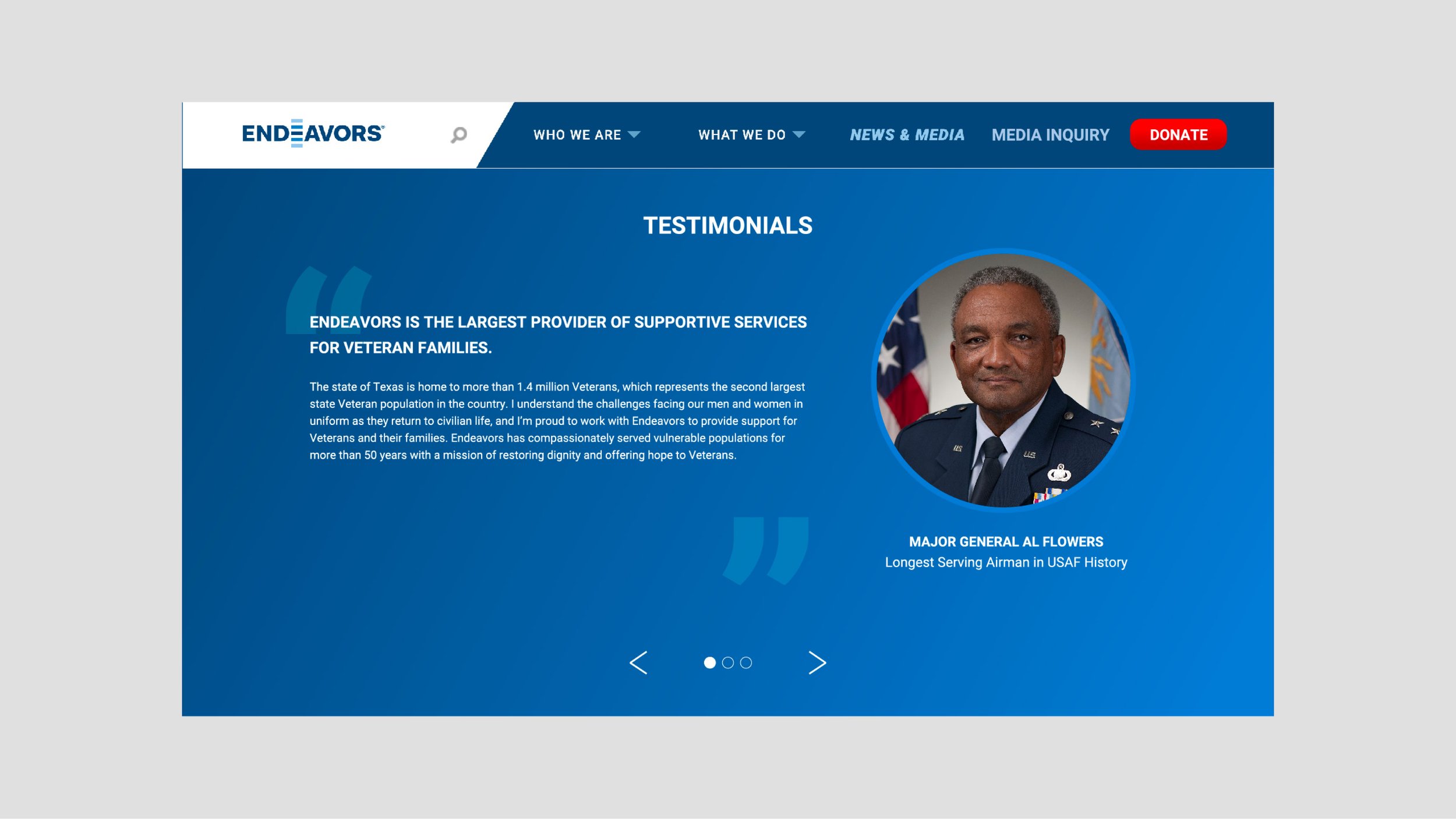 endeavors testimonial