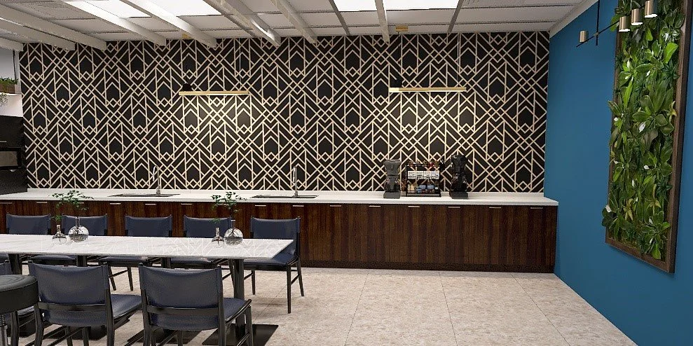 Digital Design: Kitchen area at an Office Space