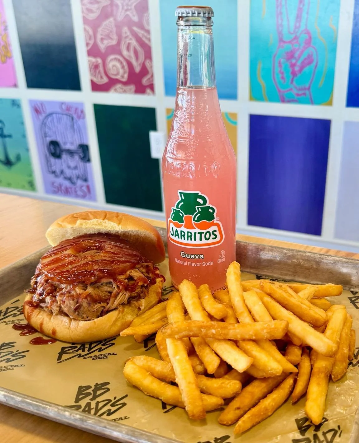 Sun&rsquo;s out, smoker&rsquo;s on 🌊🔥
Saturday hits different at BB Rad&rsquo;s 🤙

And don&rsquo;t forget about our Spring Break Special! The Paradise Pig is still here til Sunday. 🍍🌴 $9.99 with a side + drink.